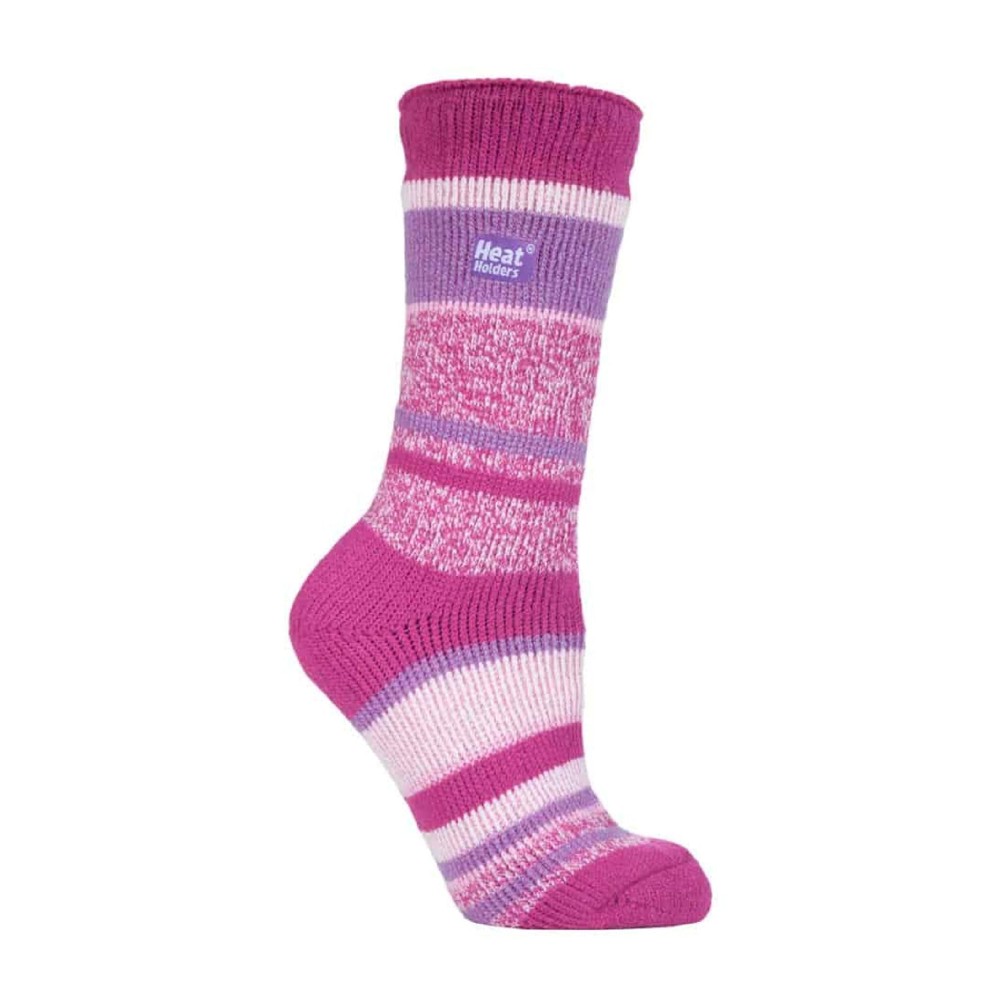 Sock Snob Womens Twist Patterned Thick Winter Warm Thermal Socks