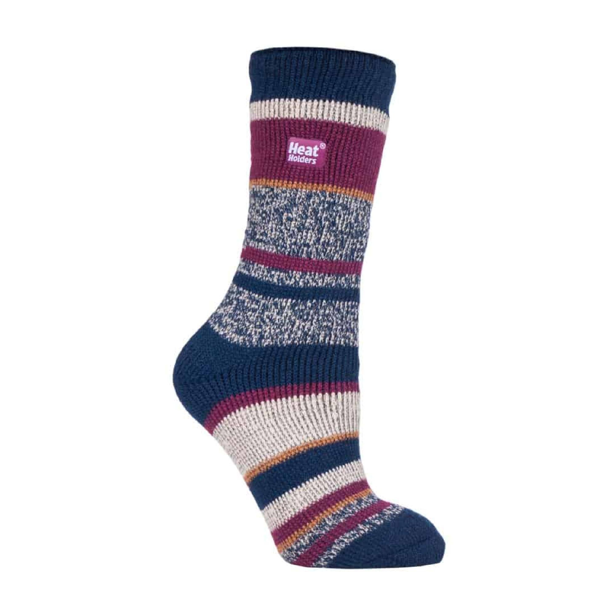 Sock Snob Womens Twist Patterned Thick Winter Warm Thermal Socks
