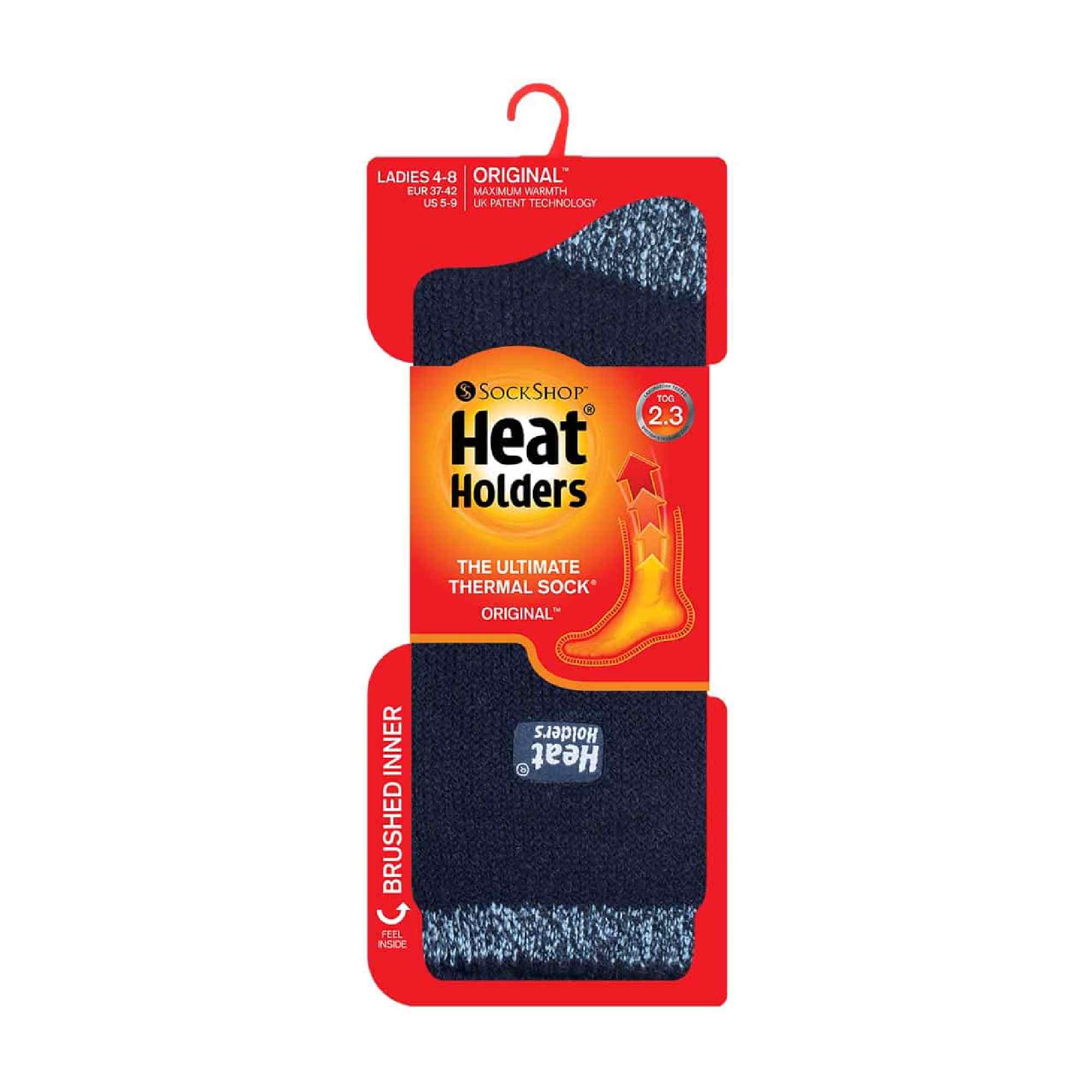 Sock Snob Womens Twist Patterned Thick Winter Warm Thermal Socks
