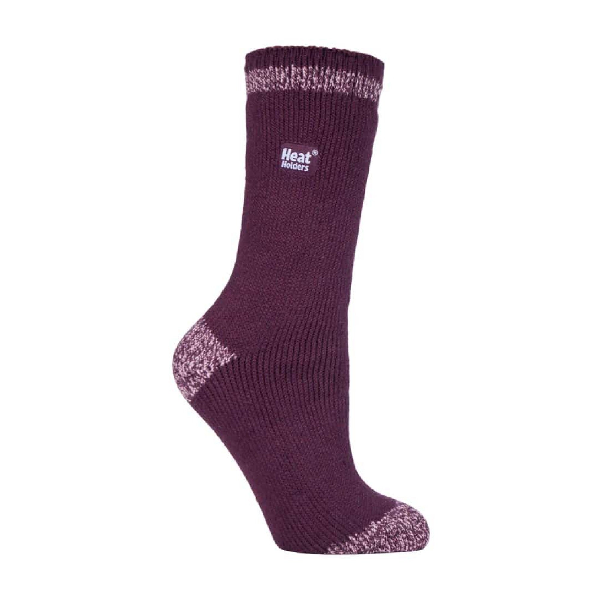 Sock Snob Womens Twist Patterned Thick Winter Warm Thermal Socks