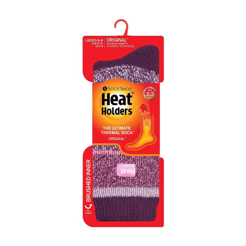 Sock Snob Womens Twist Patterned Thick Winter Warm Thermal Socks