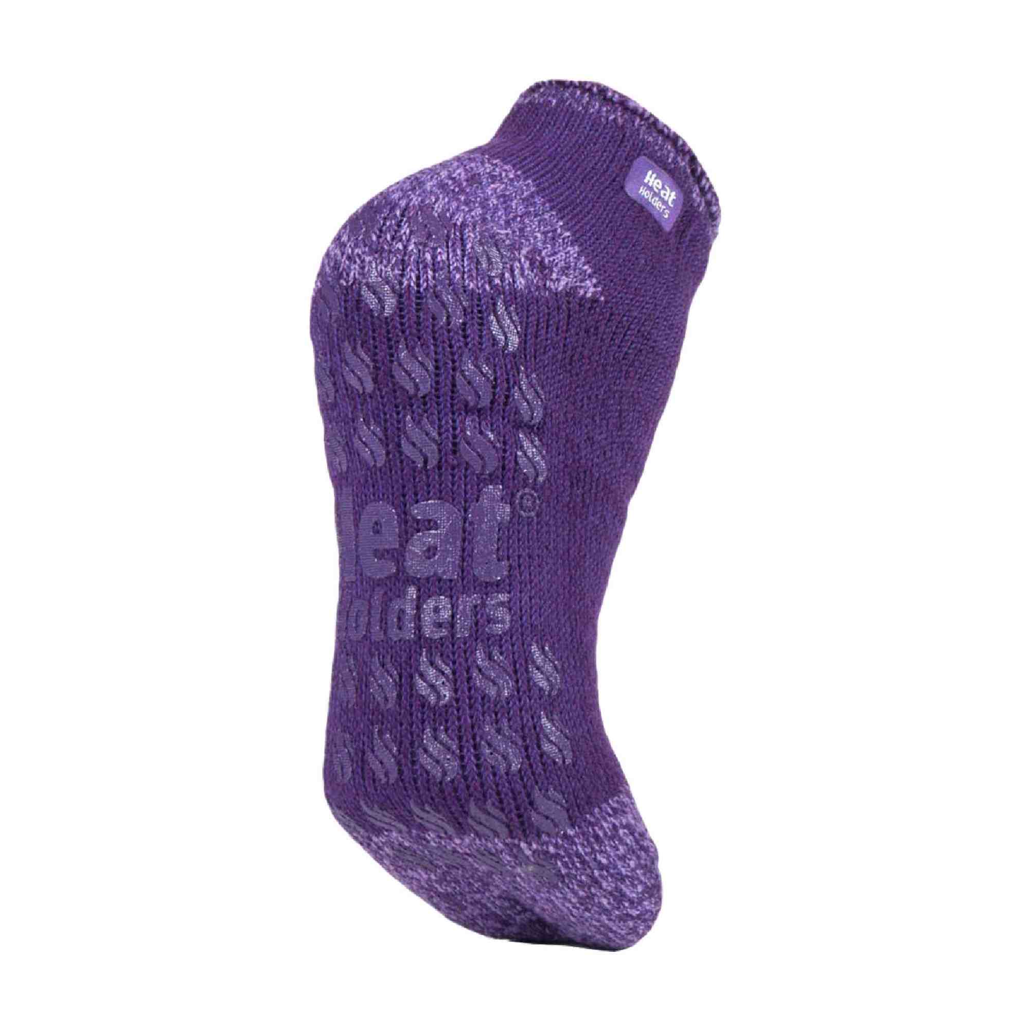 Sock Snob Womens Thick Warm 2.3 Tog Thermal Low Cut Ankle Slipper Socks