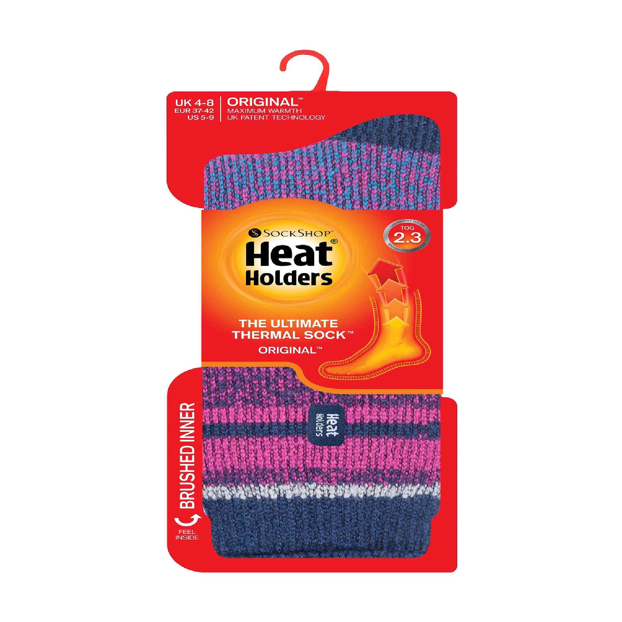 Sock Snob Womens 2.3 Tog Luxury Thick Thermal Socks for Winter