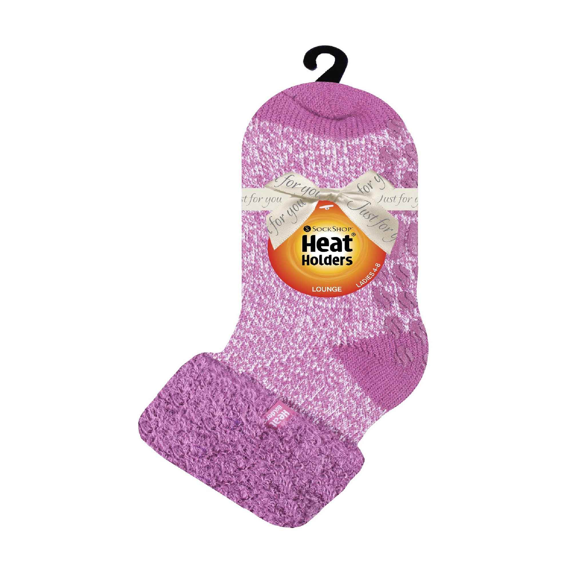 Sock Snob Womens Non Slip Thermal Low Cut Ankle Slipper Bed Socks with Grips