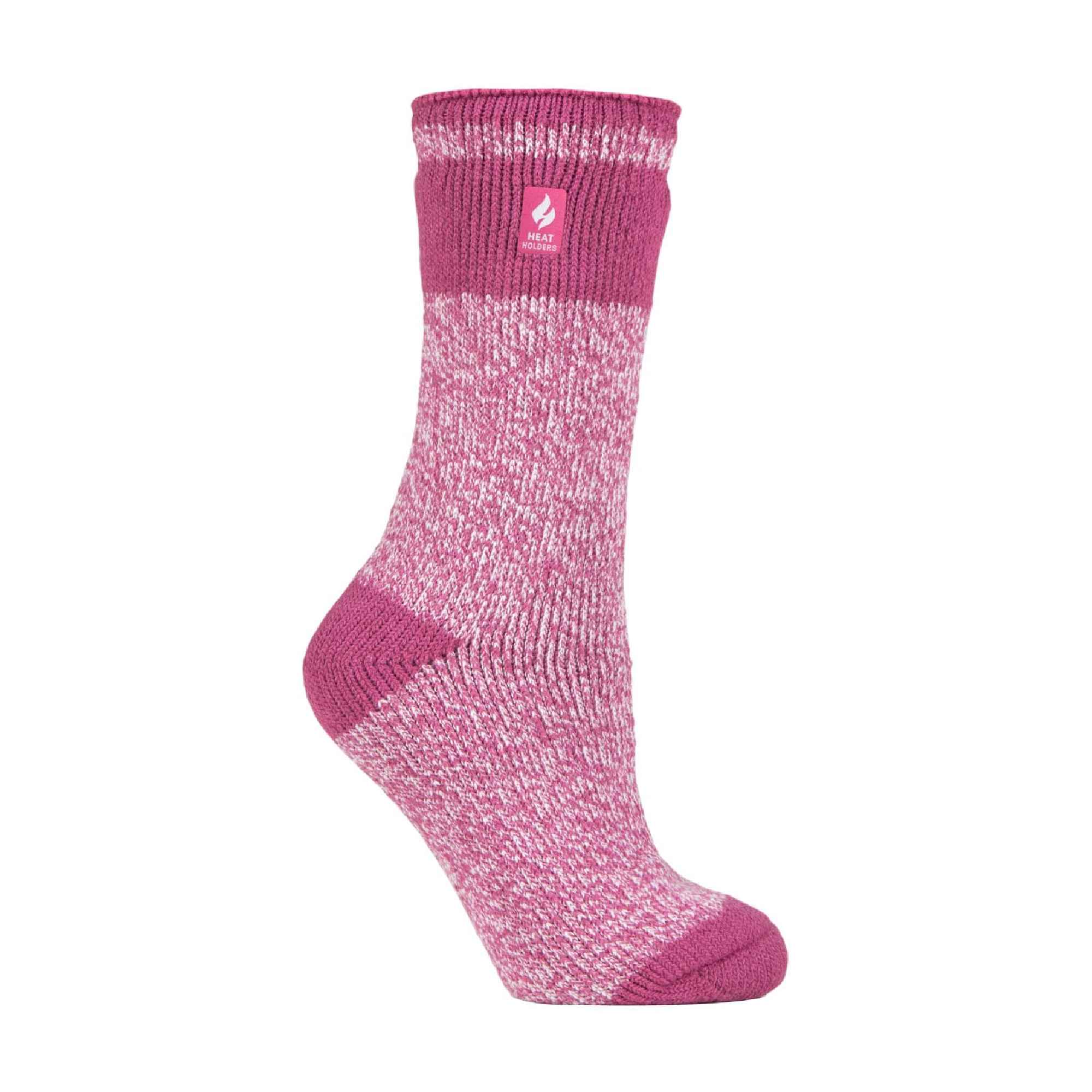 Sock Snob Womens Twist Patterned Thick Winter Warm Thermal Socks