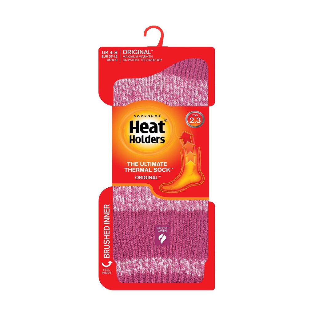 Sock Snob Womens Twist Patterned Thick Winter Warm Thermal Socks