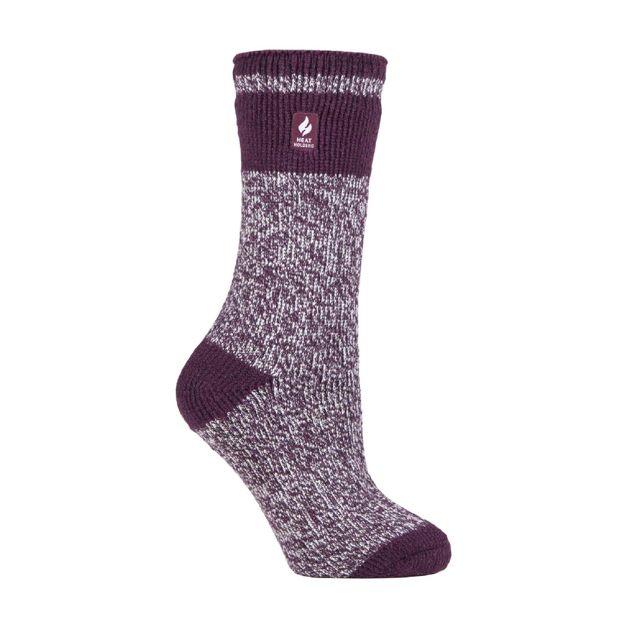 Sock Snob Womens Twist Patterned Thick Winter Warm Thermal Socks