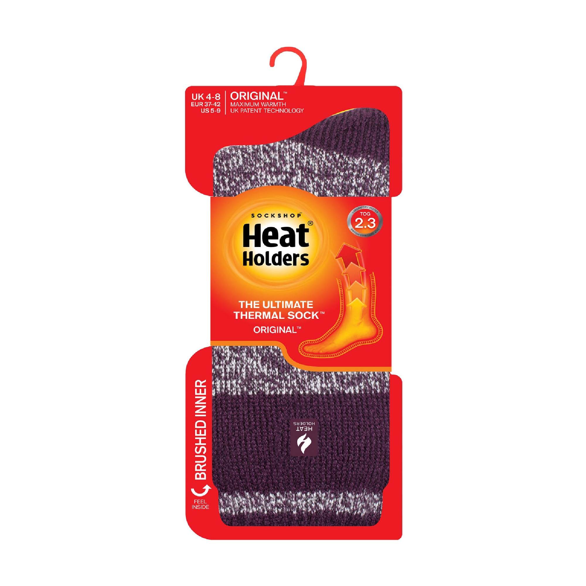 Sock Snob Womens Twist Patterned Thick Winter Warm Thermal Socks