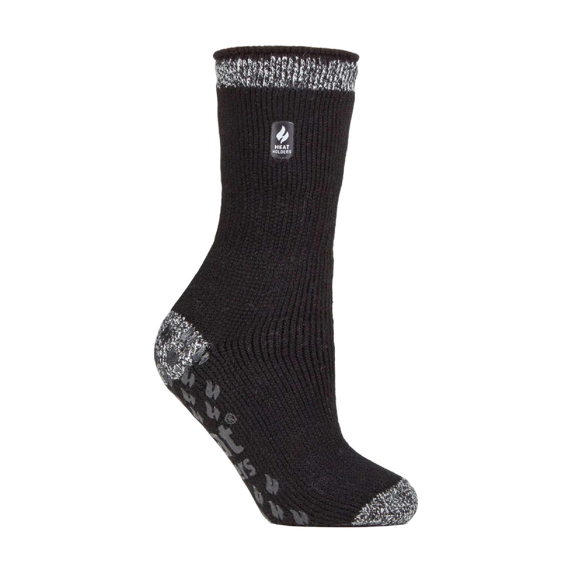Sock Snob Womens Extra Warm Fluffy Non Slip Thermal Slipper Socks