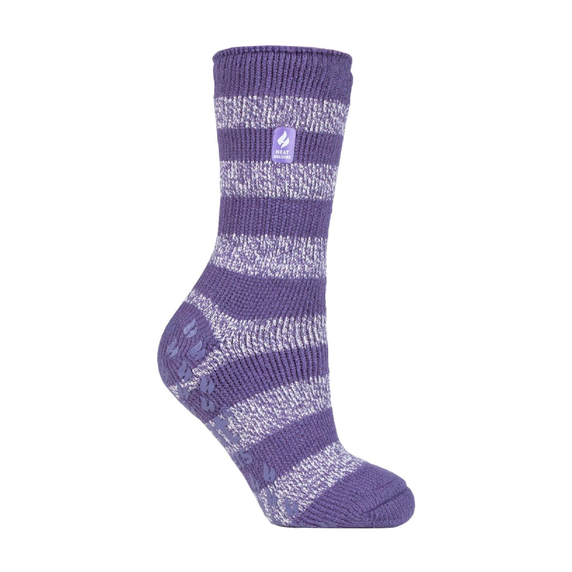 Sock Snob Womens Extra Warm Fluffy Non Slip Thermal Slipper Socks