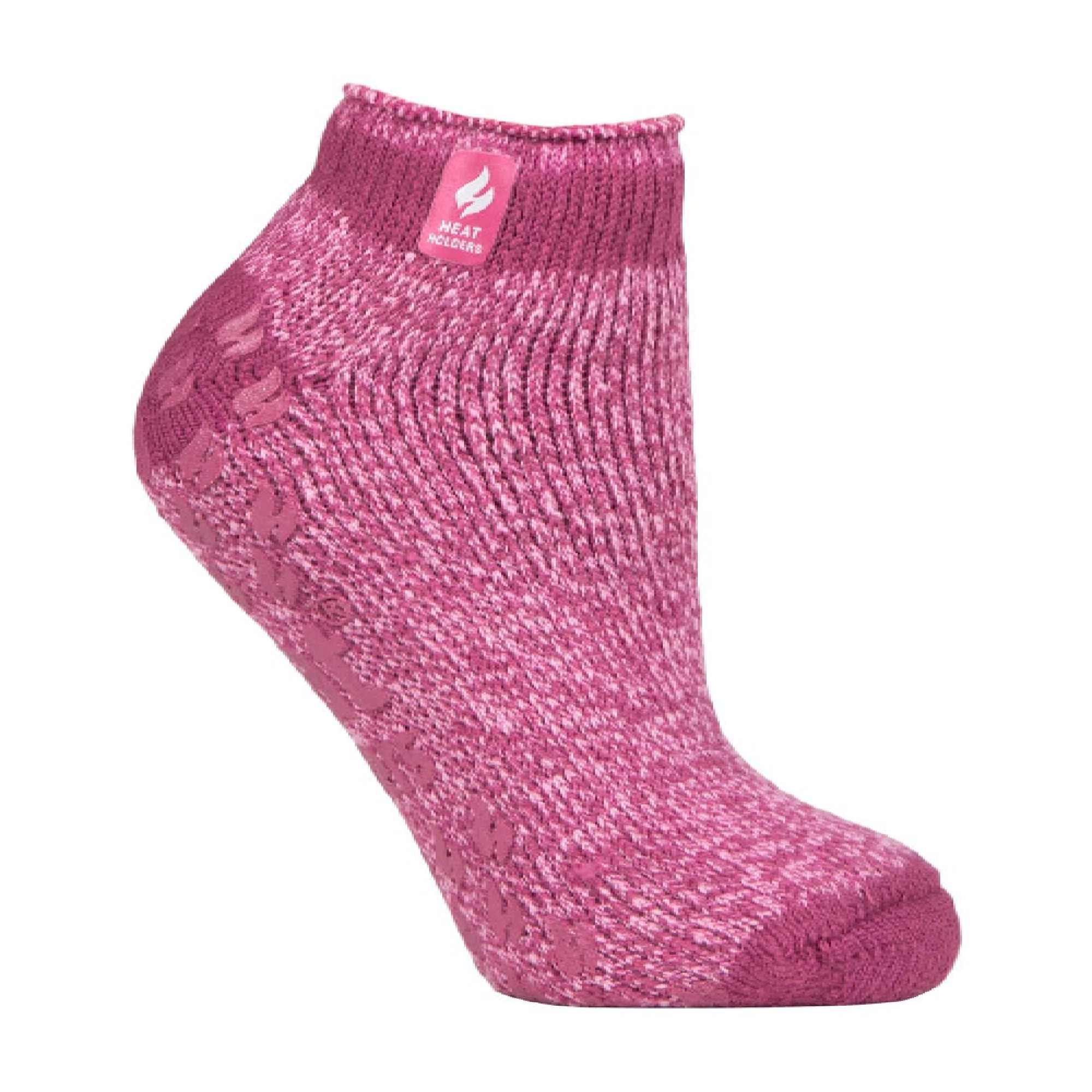 Sock Snob Womens Thick Warm 2.3 Tog Thermal Low Cut Ankle Slipper Socks