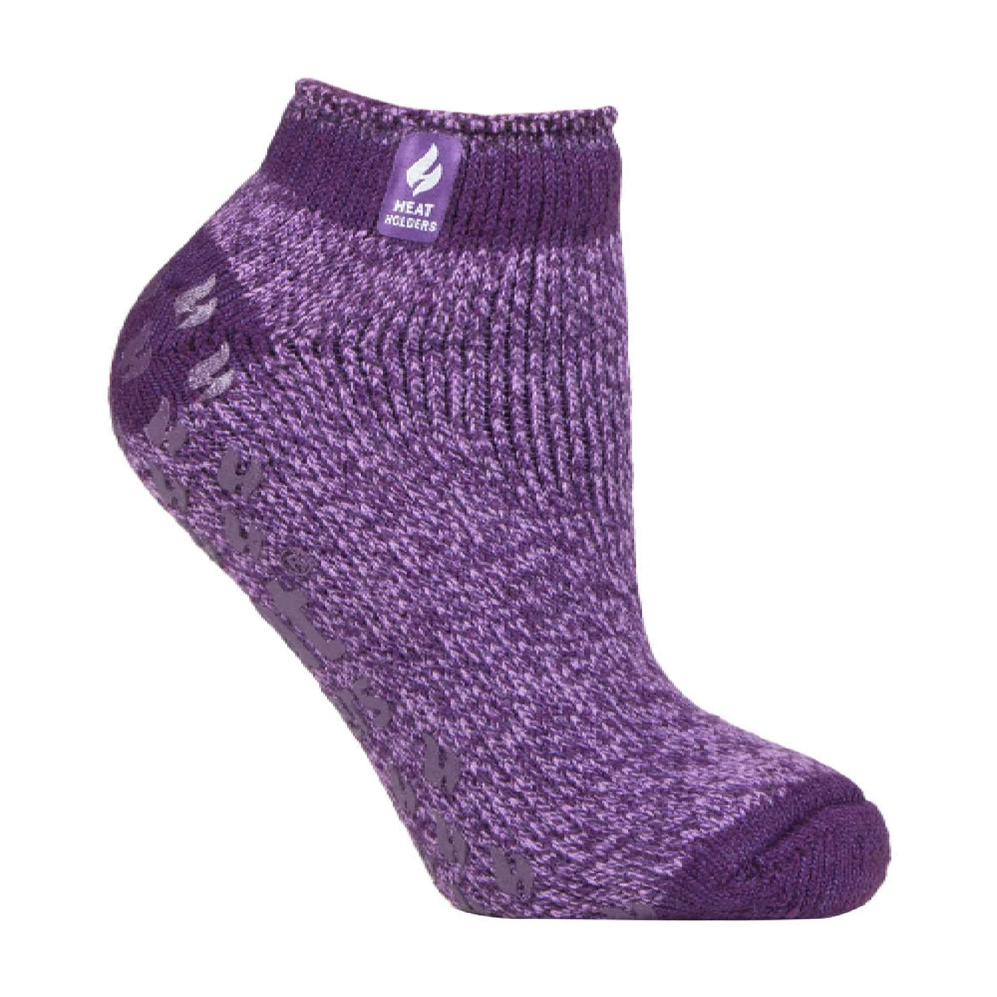 Sock Snob Womens Thick Warm 2.3 Tog Thermal Low Cut Ankle Slipper Socks