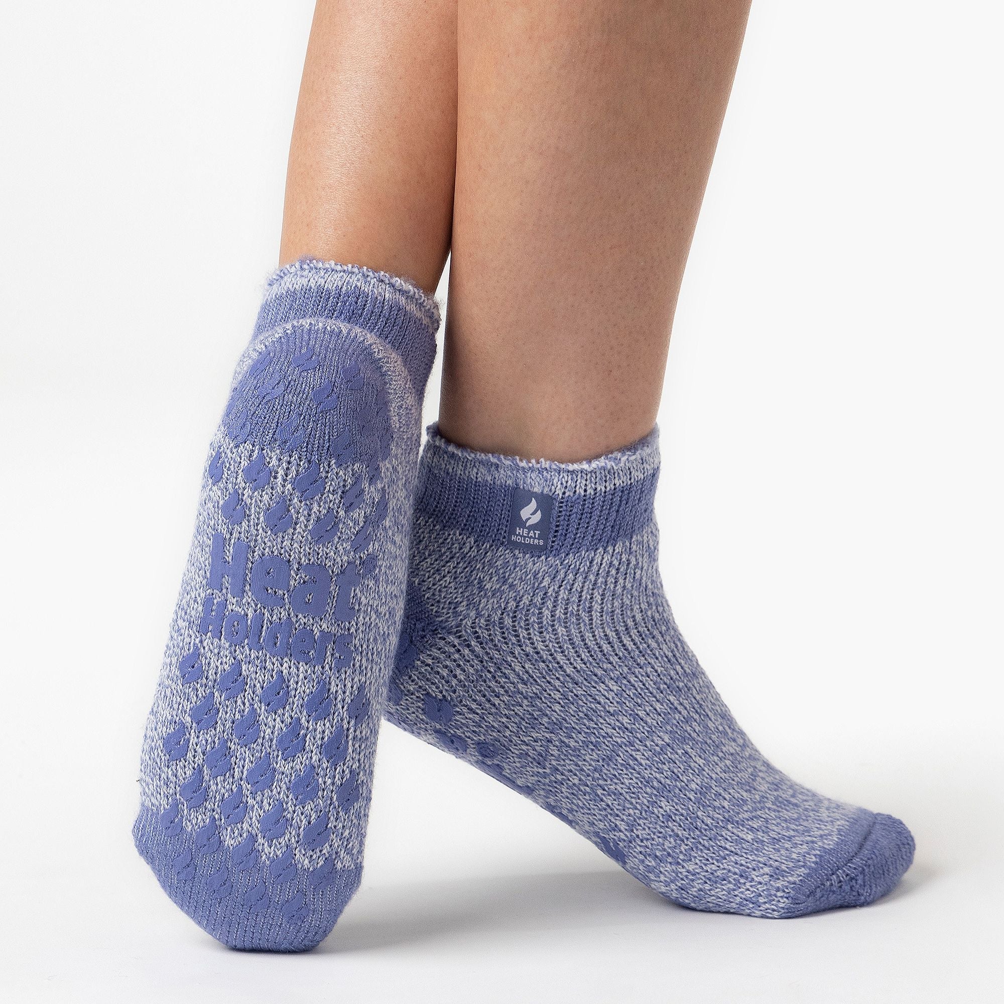 Sock Snob Womens Thick Warm 2.3 Tog Thermal Low Cut Ankle Slipper Socks
