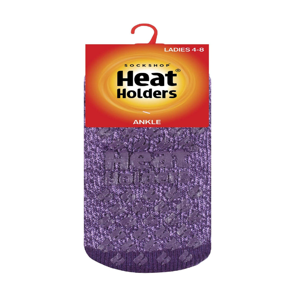 Sock Snob Womens Thick Warm 2.3 Tog Thermal Low Cut Ankle Slipper Socks