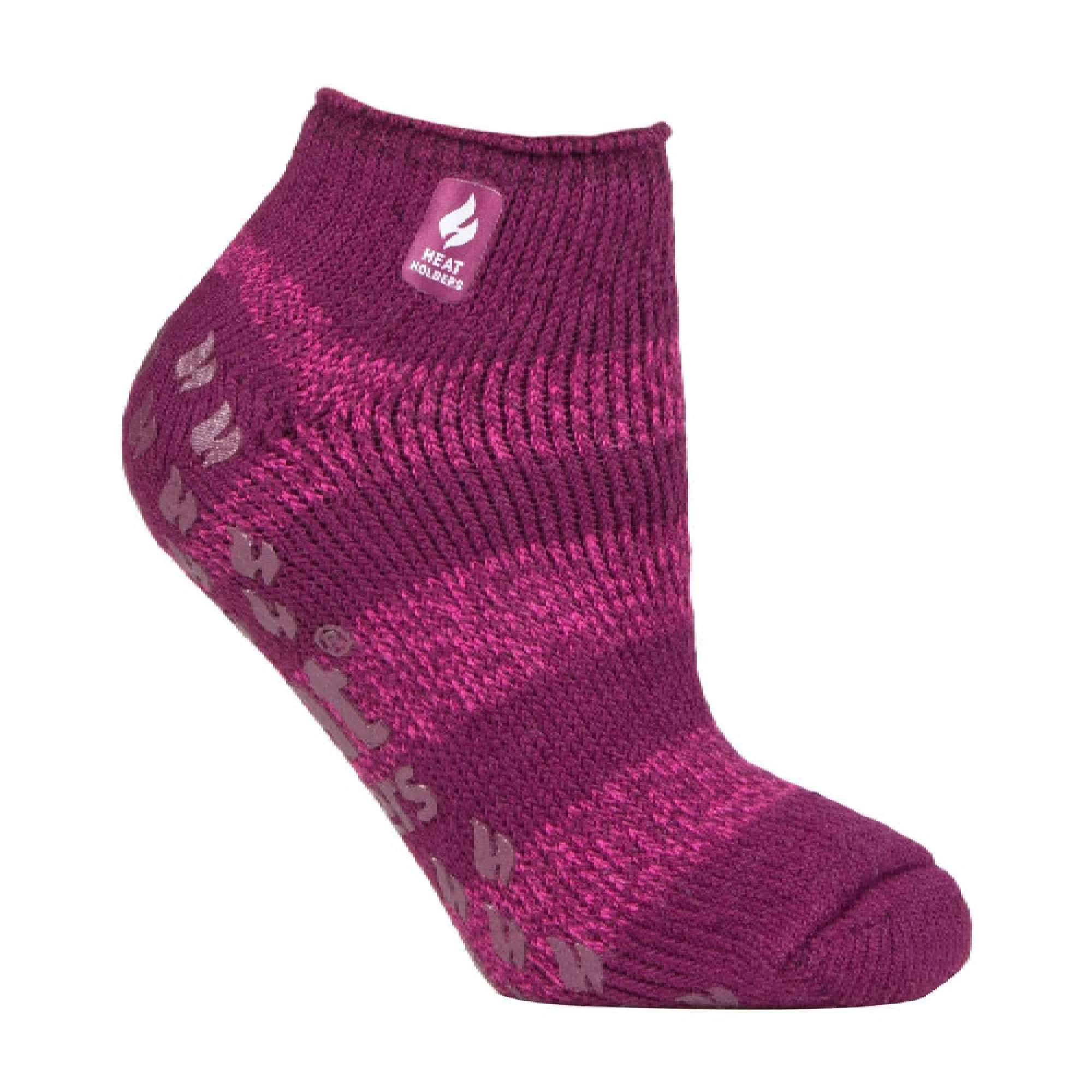 Sock Snob Womens Thick Warm 2.3 Tog Thermal Low Cut Ankle Slipper Socks