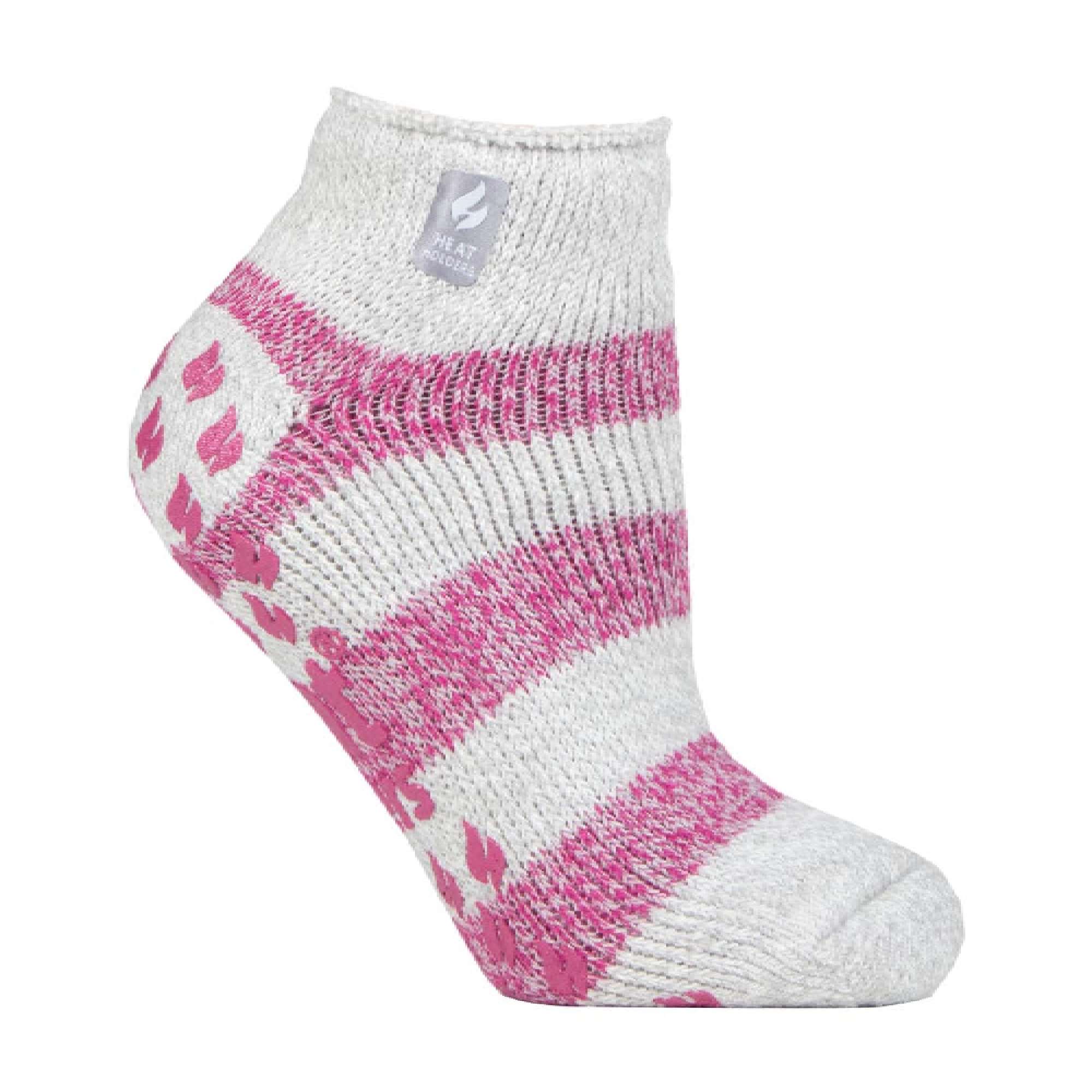 Sock Snob Womens Thick Warm 2.3 Tog Thermal Low Cut Ankle Slipper Socks