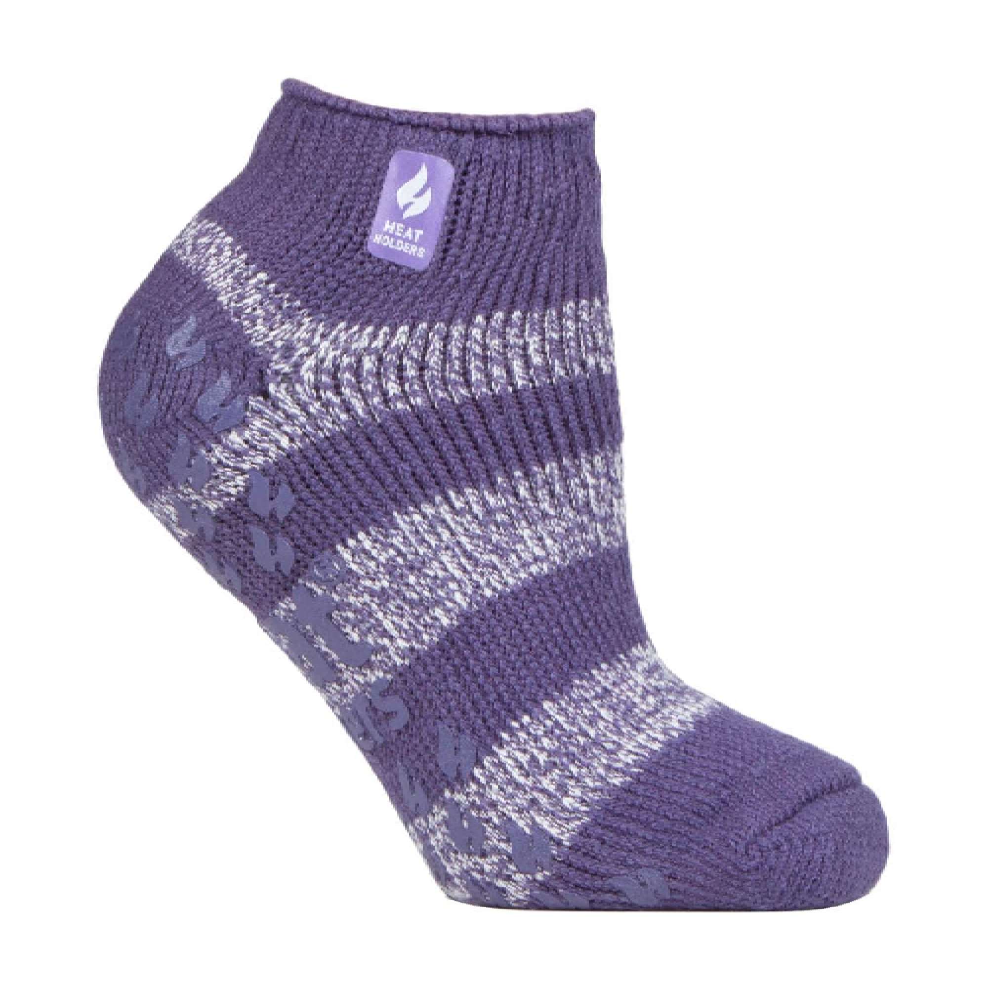 Sock Snob Womens Thick Warm 2.3 Tog Thermal Low Cut Ankle Slipper Socks