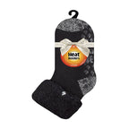 Sock Snob Womens Non Slip Thermal Low Cut Ankle Slipper Bed Socks with Grips