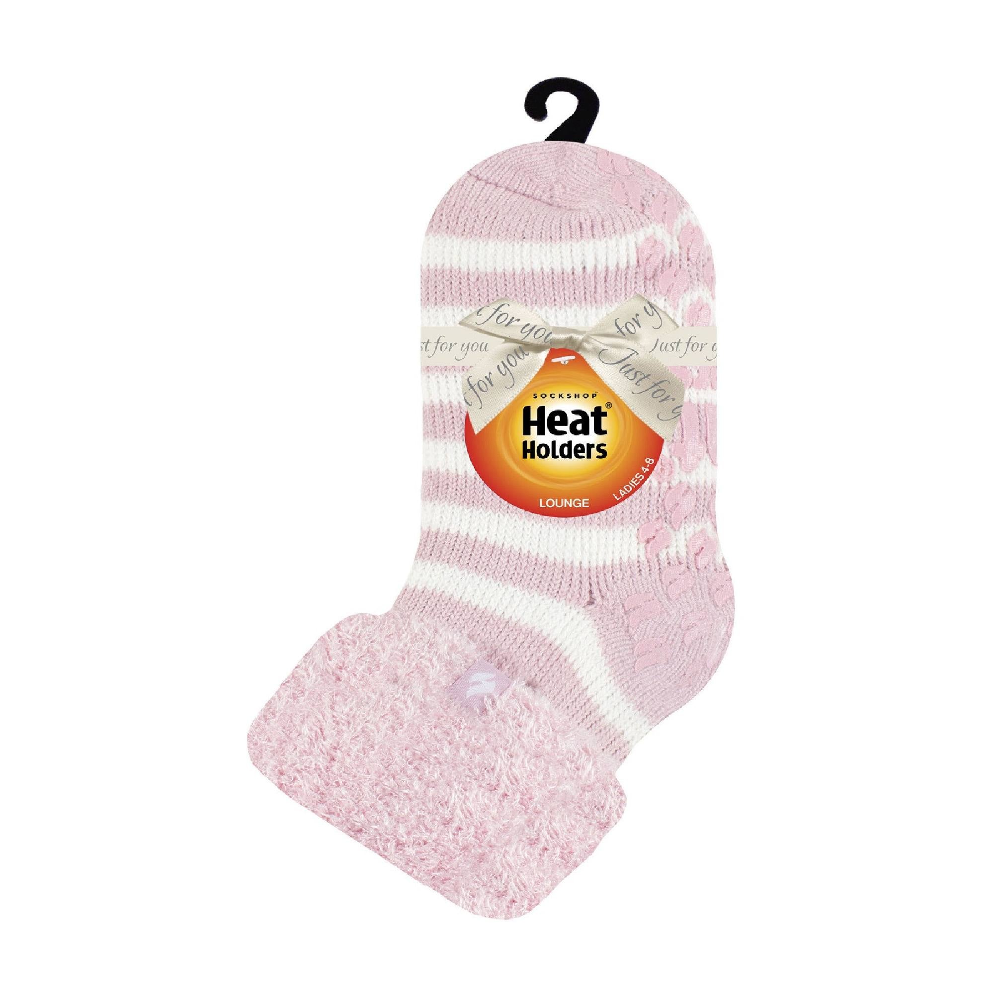 Sock Snob Womens Non Slip Thermal Low Cut Ankle Slipper Bed Socks with Grips