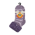 Sock Snob Womens Non Slip Thermal Low Cut Ankle Slipper Bed Socks with Grips