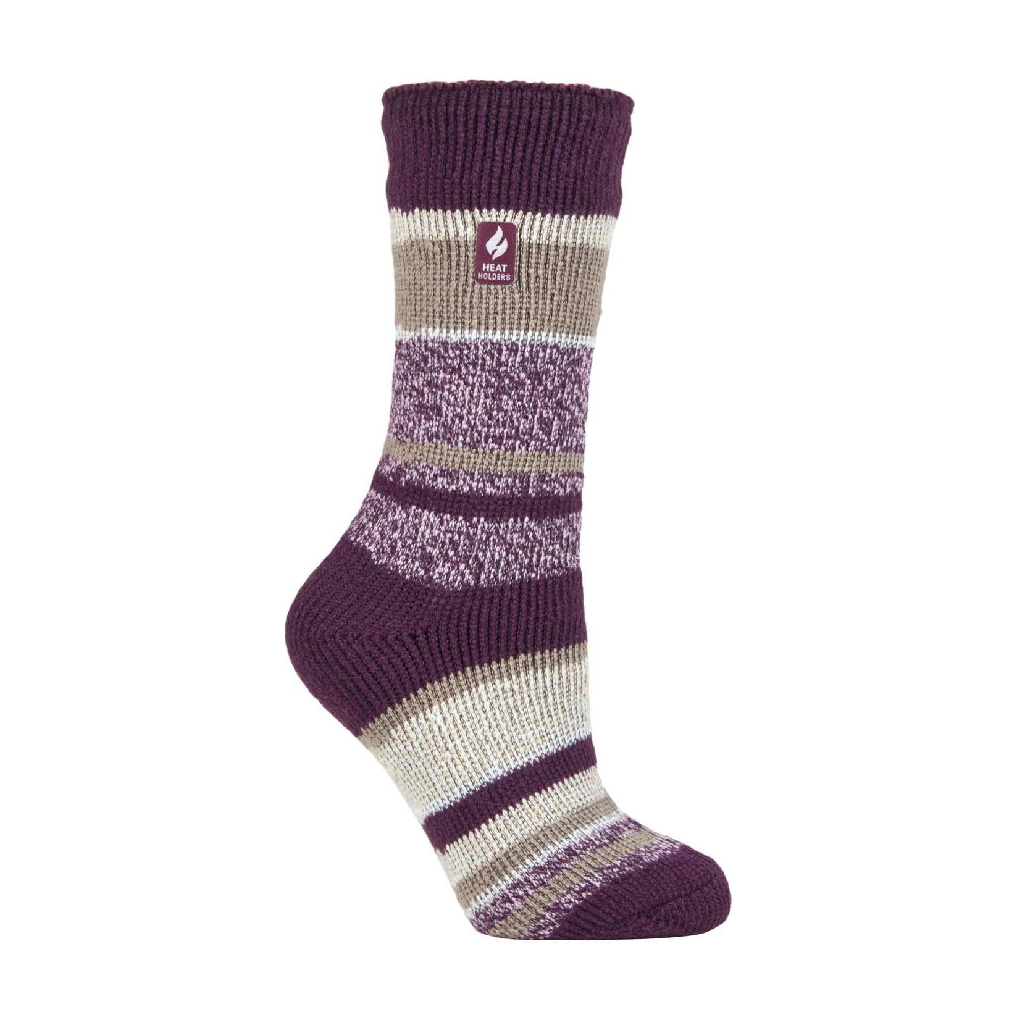 Sock Snob Womens Twist Patterned Thick Winter Warm Thermal Socks