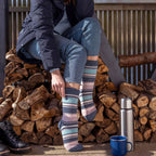 Sock Snob Womens Twist Patterned Thick Winter Warm Thermal Socks