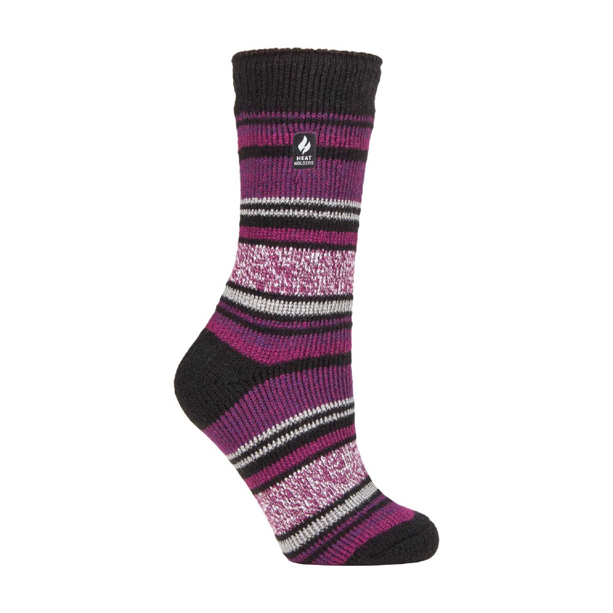 Sock Snob Womens Twist Patterned Thick Winter Warm Thermal Socks