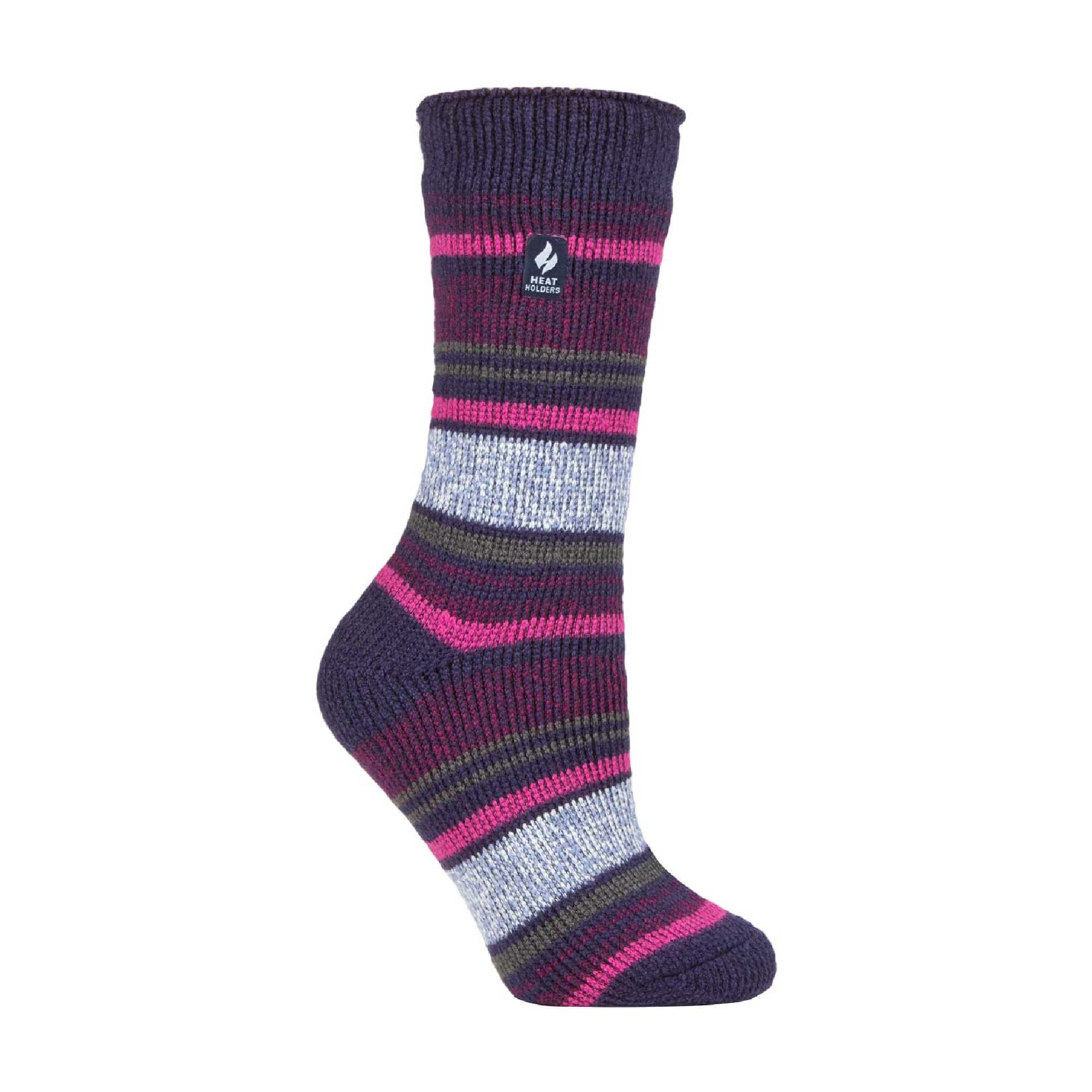 Sock Snob Womens Twist Patterned Thick Winter Warm Thermal Socks