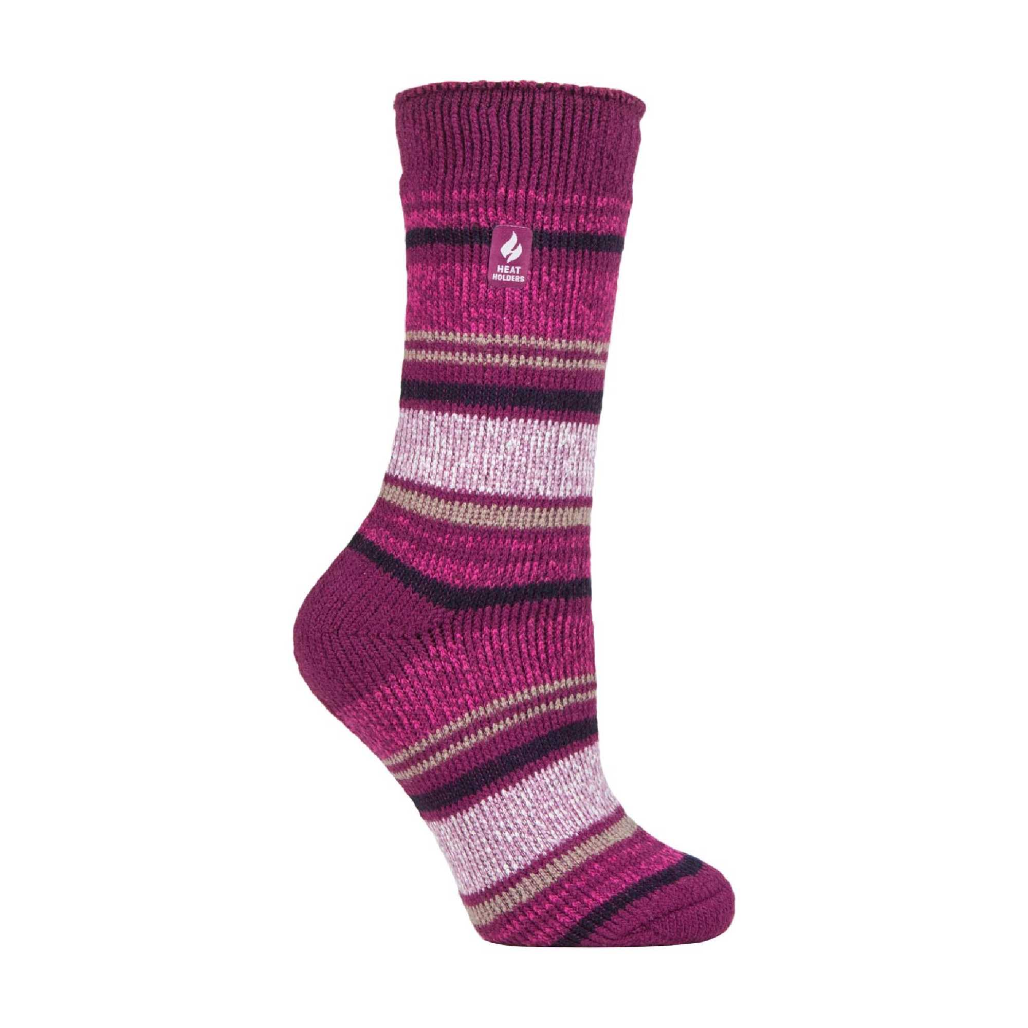 Sock Snob Womens Twist Patterned Thick Winter Warm Thermal Socks