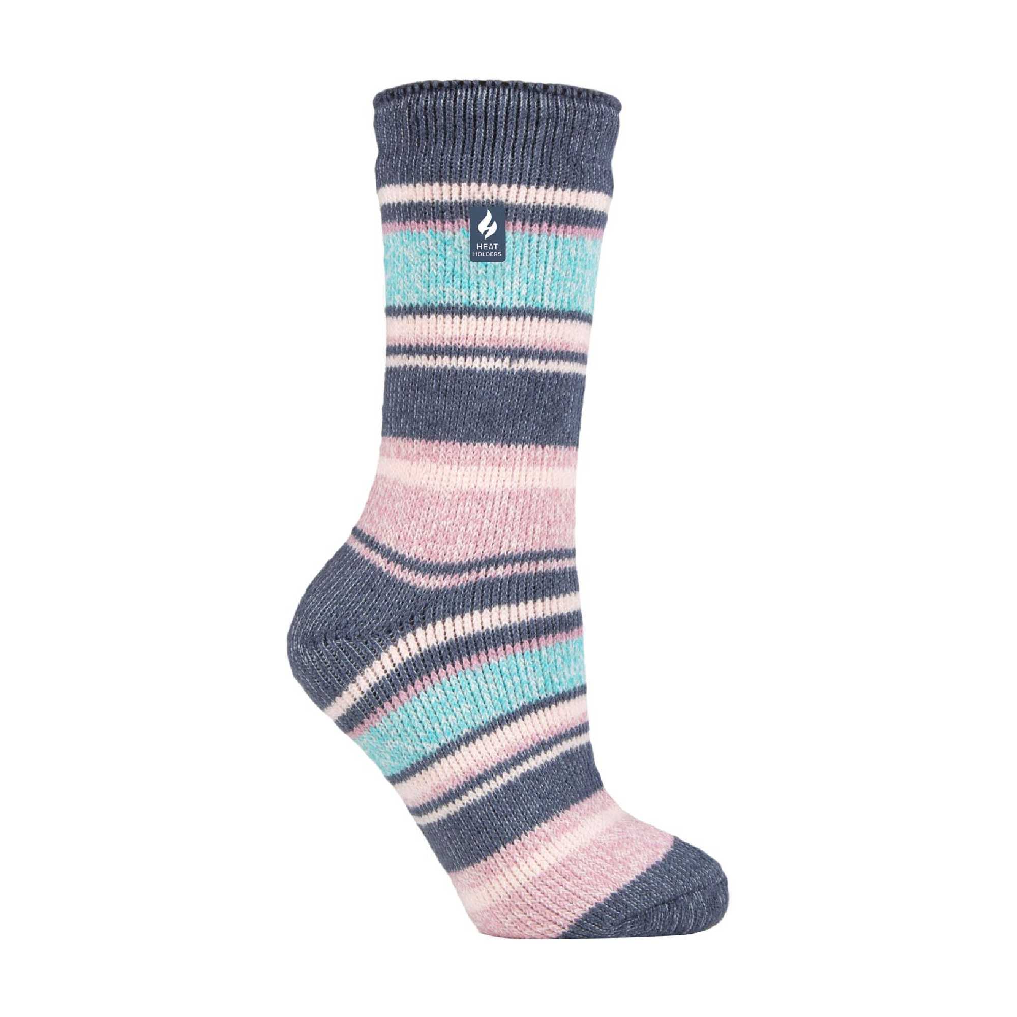 Sock Snob Womens Twist Patterned Thick Winter Warm Thermal Socks