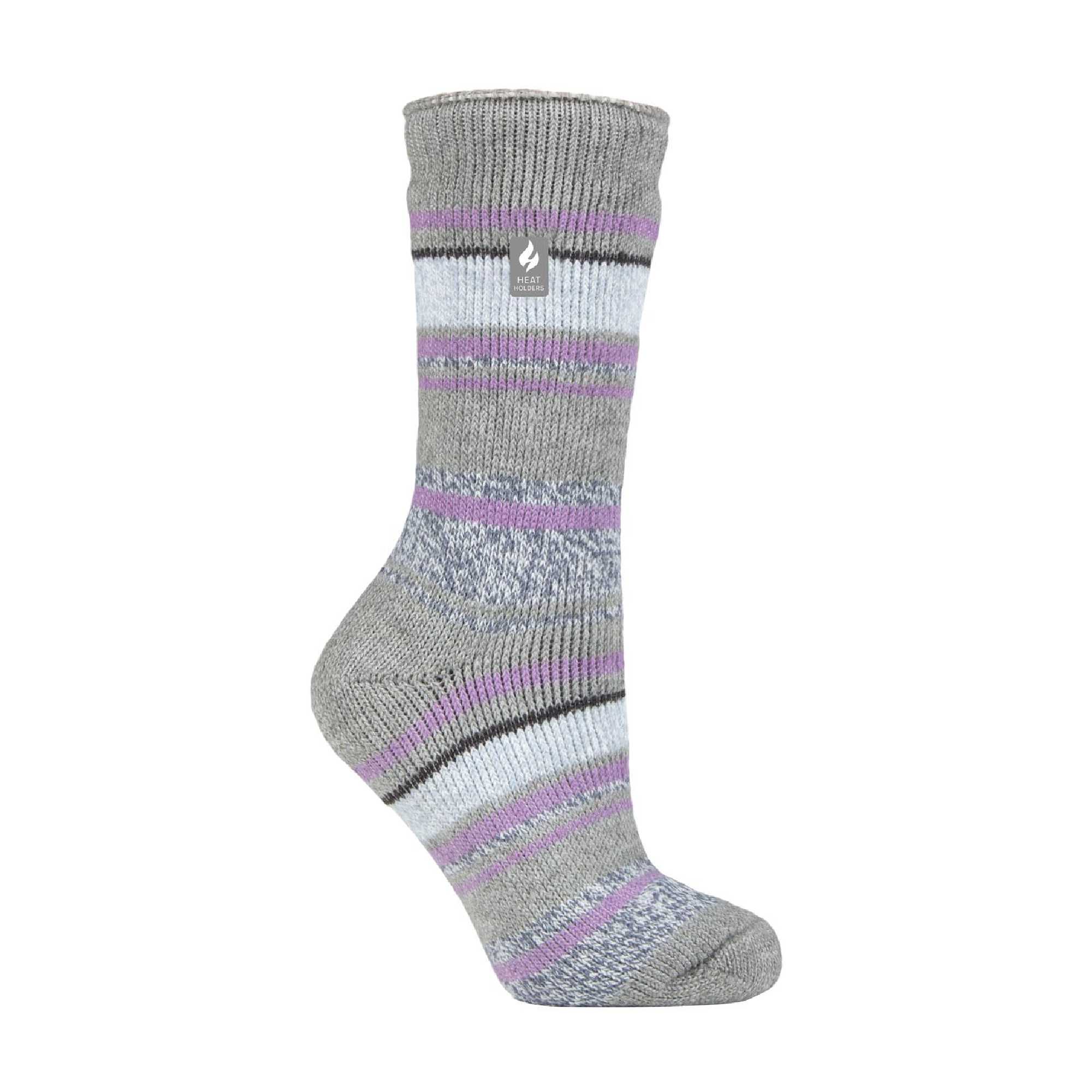 Sock Snob Womens Twist Patterned Thick Winter Warm Thermal Socks