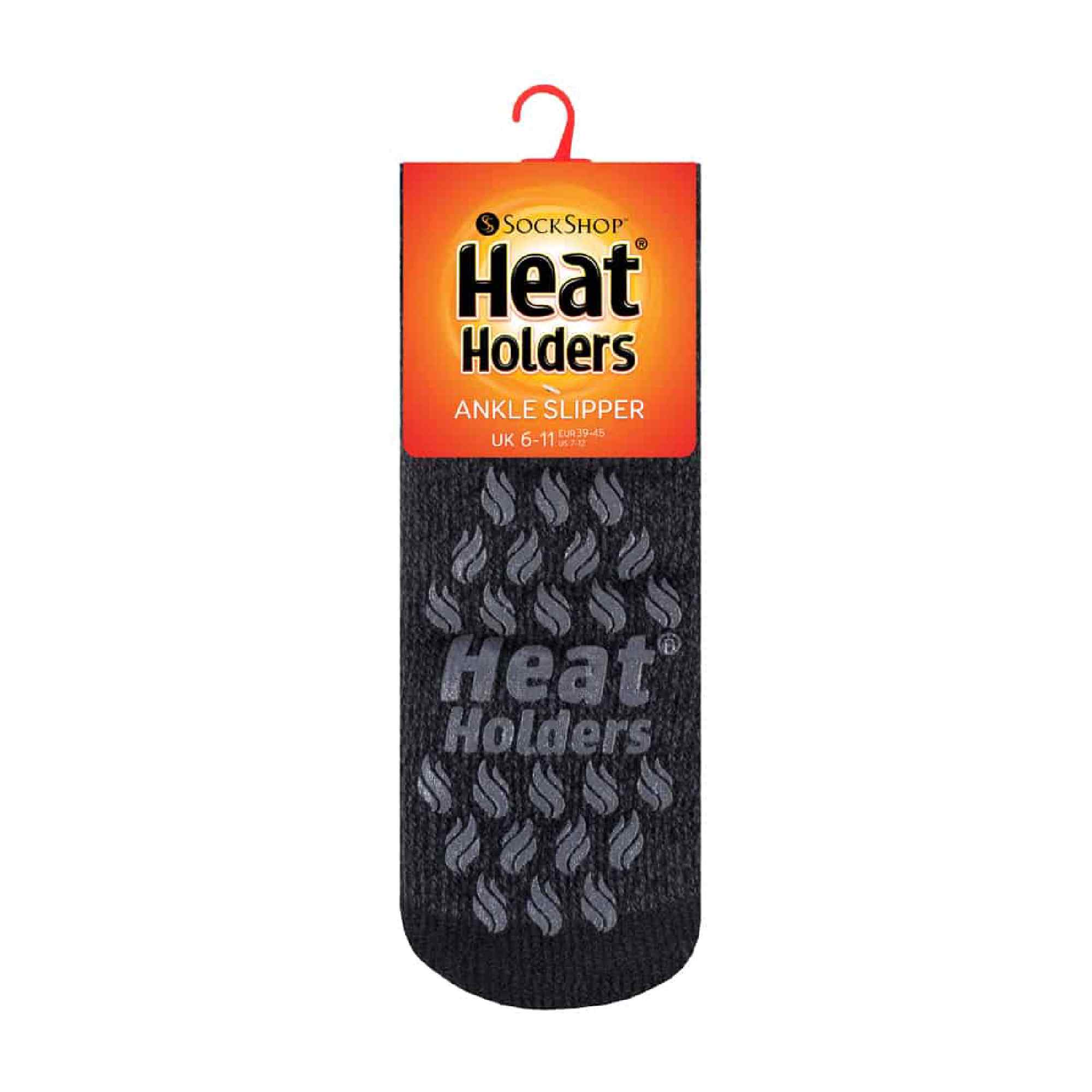 Sock Snob Mens 2.3 TOG Non Slip Low Cut Ankle Thermal Slipper Socks (Multipack Options)