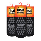 Sock Snob Mens 2.3 TOG Non Slip Low Cut Ankle Thermal Slipper Socks (Multipack Options)