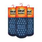 Sock Snob Mens 2.3 TOG Non Slip Low Cut Ankle Thermal Slipper Socks (Multipack Options)
