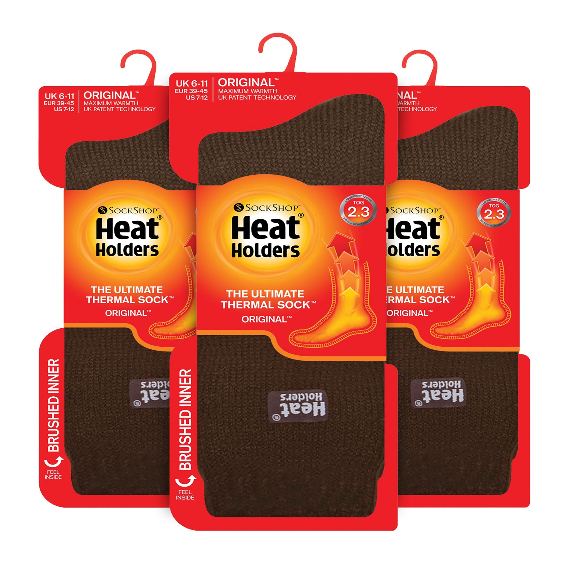 Sock Snob Mens Original Thick Winter Thermal Socks (Multipack Options)