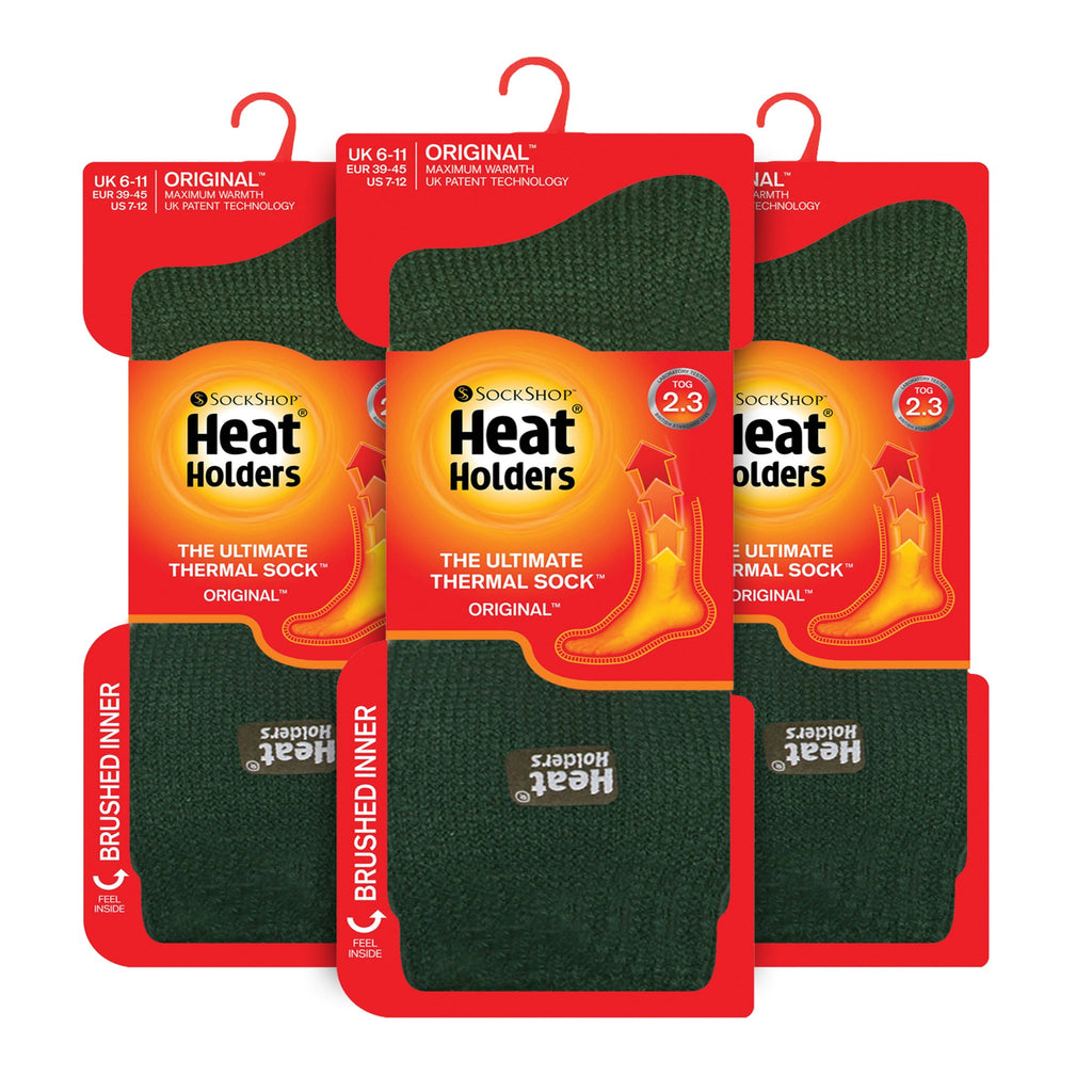 Sock Snob Mens Original Thick Winter Thermal Socks (Multipack Options)
