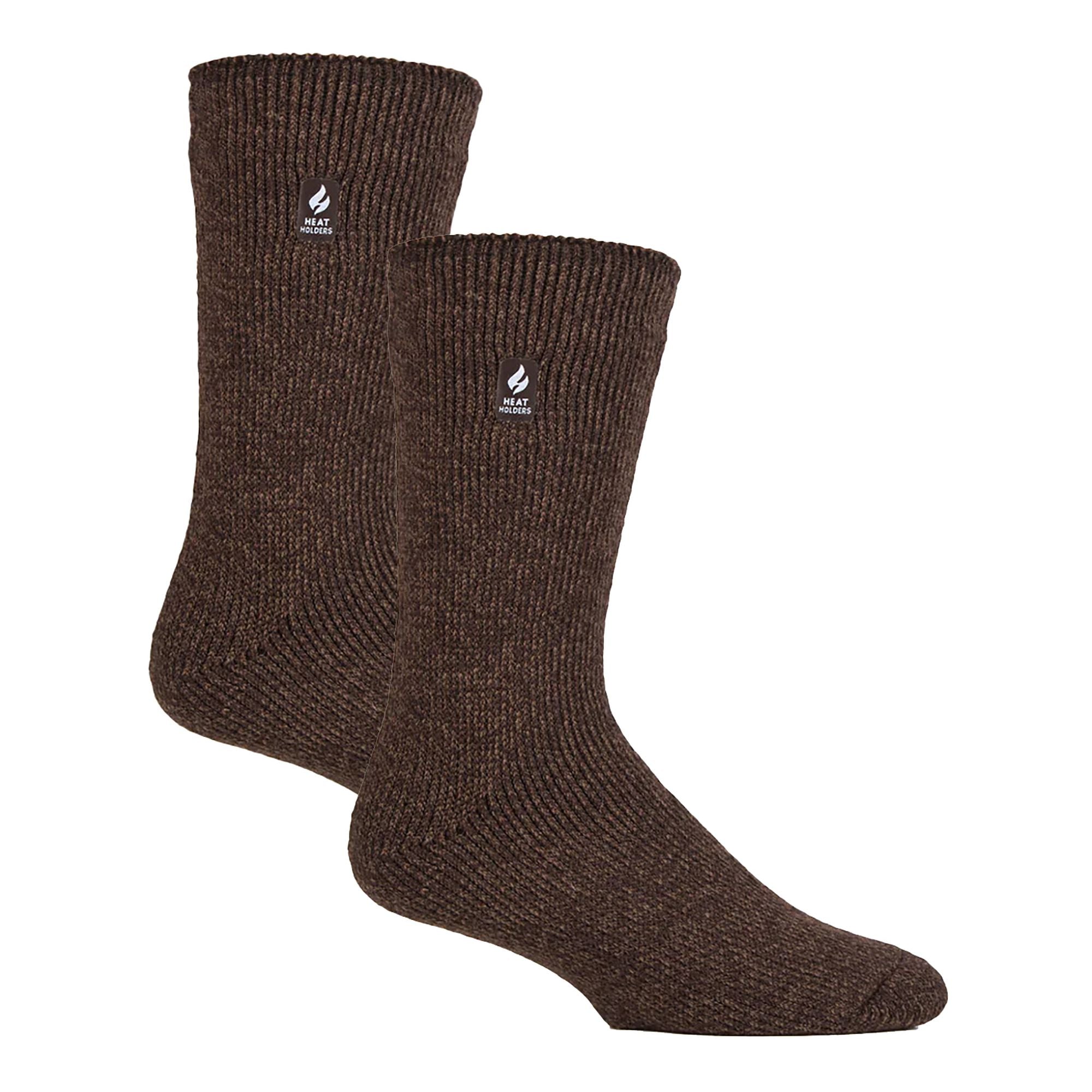 Heat Holders Mens 2 Pack Original Thermal Brushing Socks