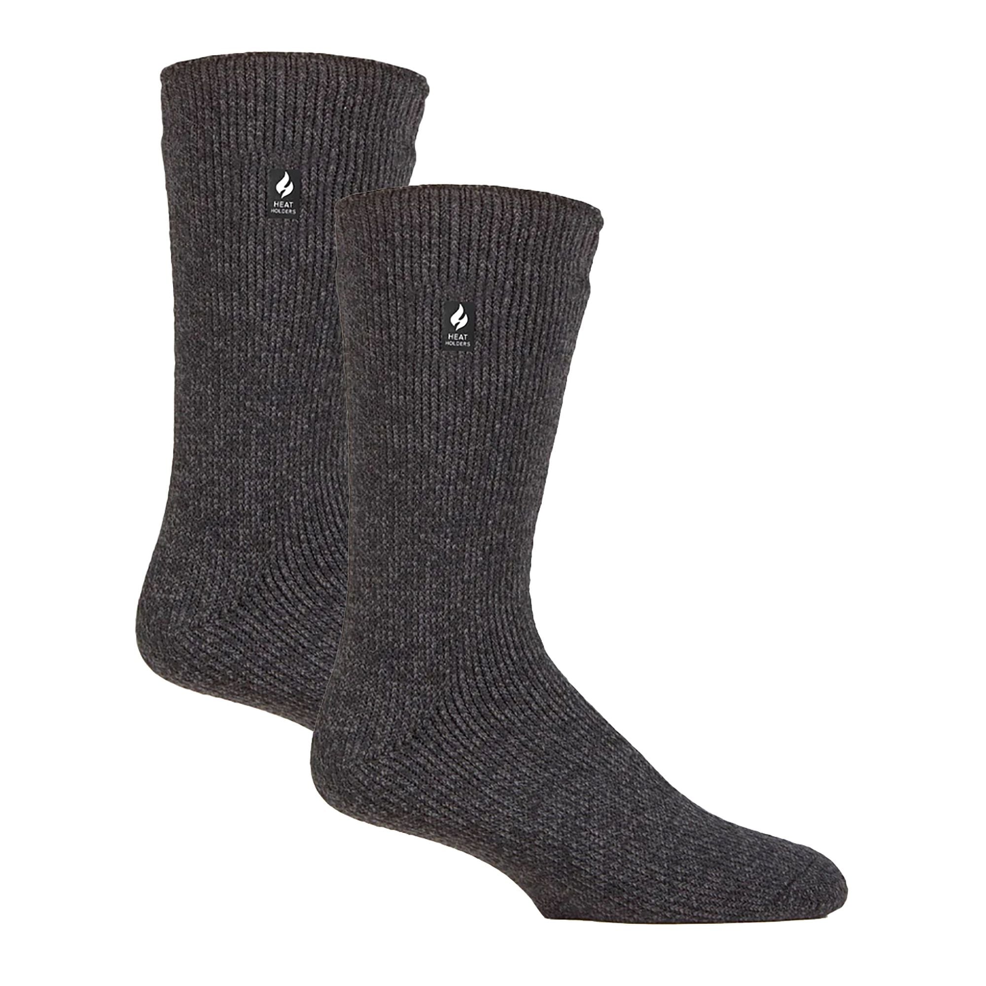 Heat Holders Mens 2 Pack Original Thermal Brushing Socks