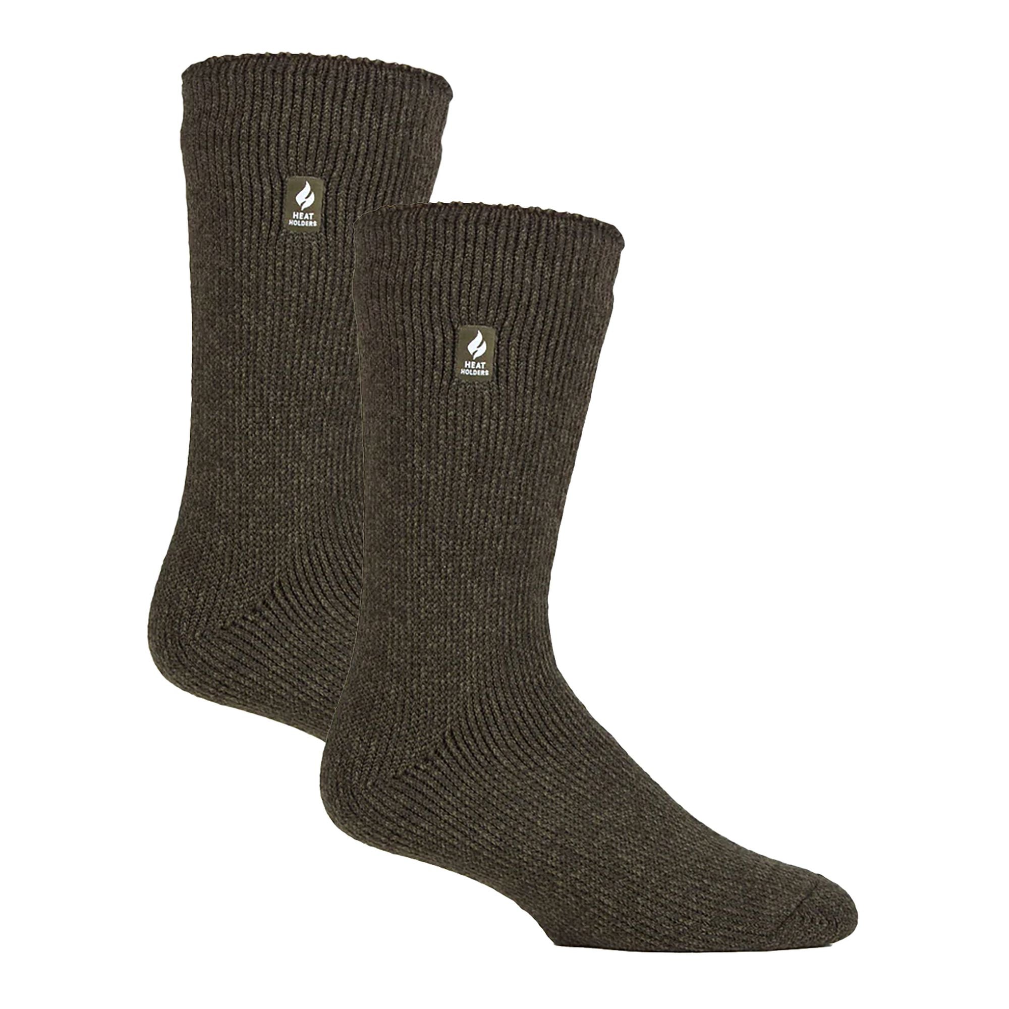 Heat Holders Mens 2 Pack Original Thermal Brushing Socks