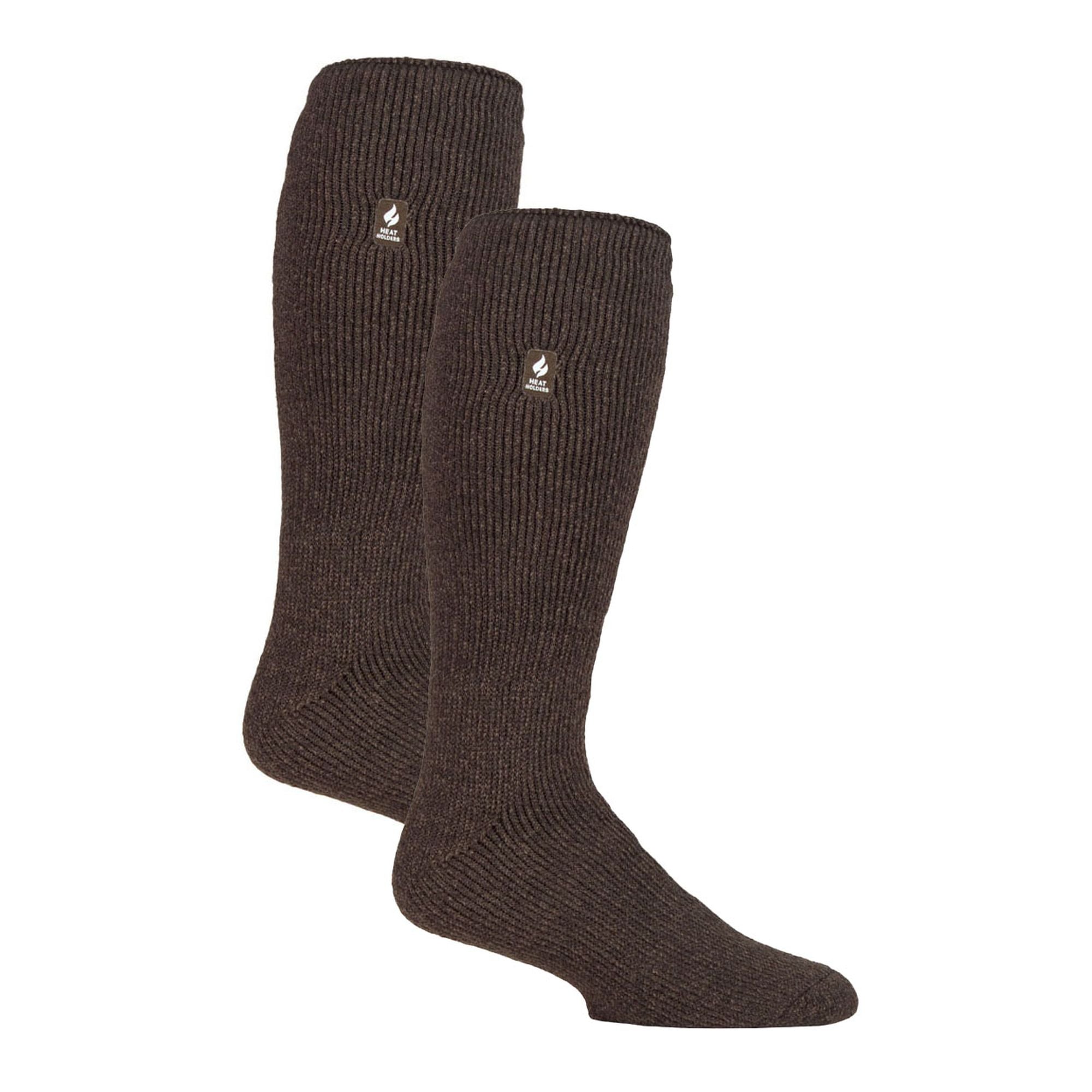 Heat Holders 2 Pack Mens Extra Long Knee High Ski Socks