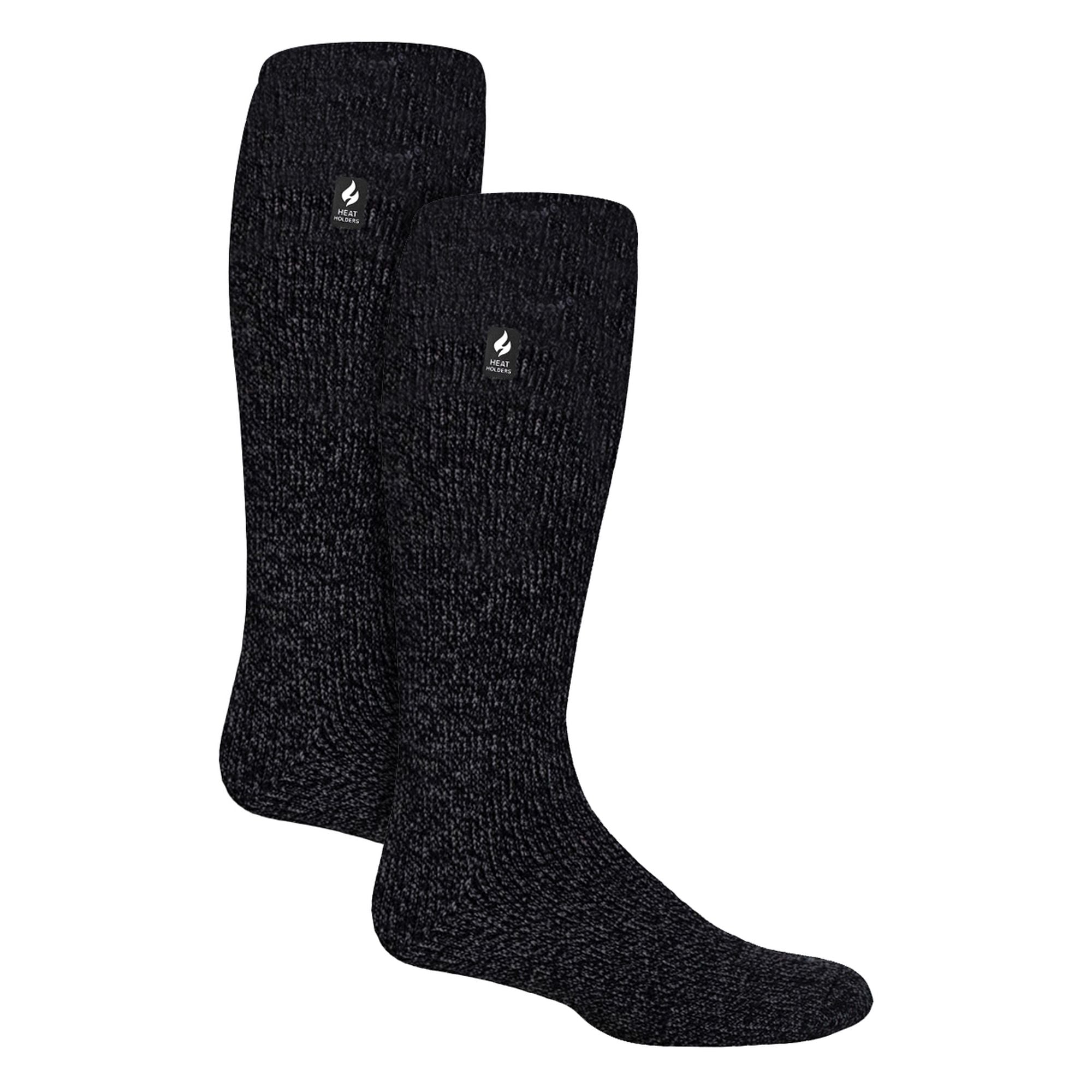 Heat Holders 2 Pack Mens Extra Long Knee High Ski Socks