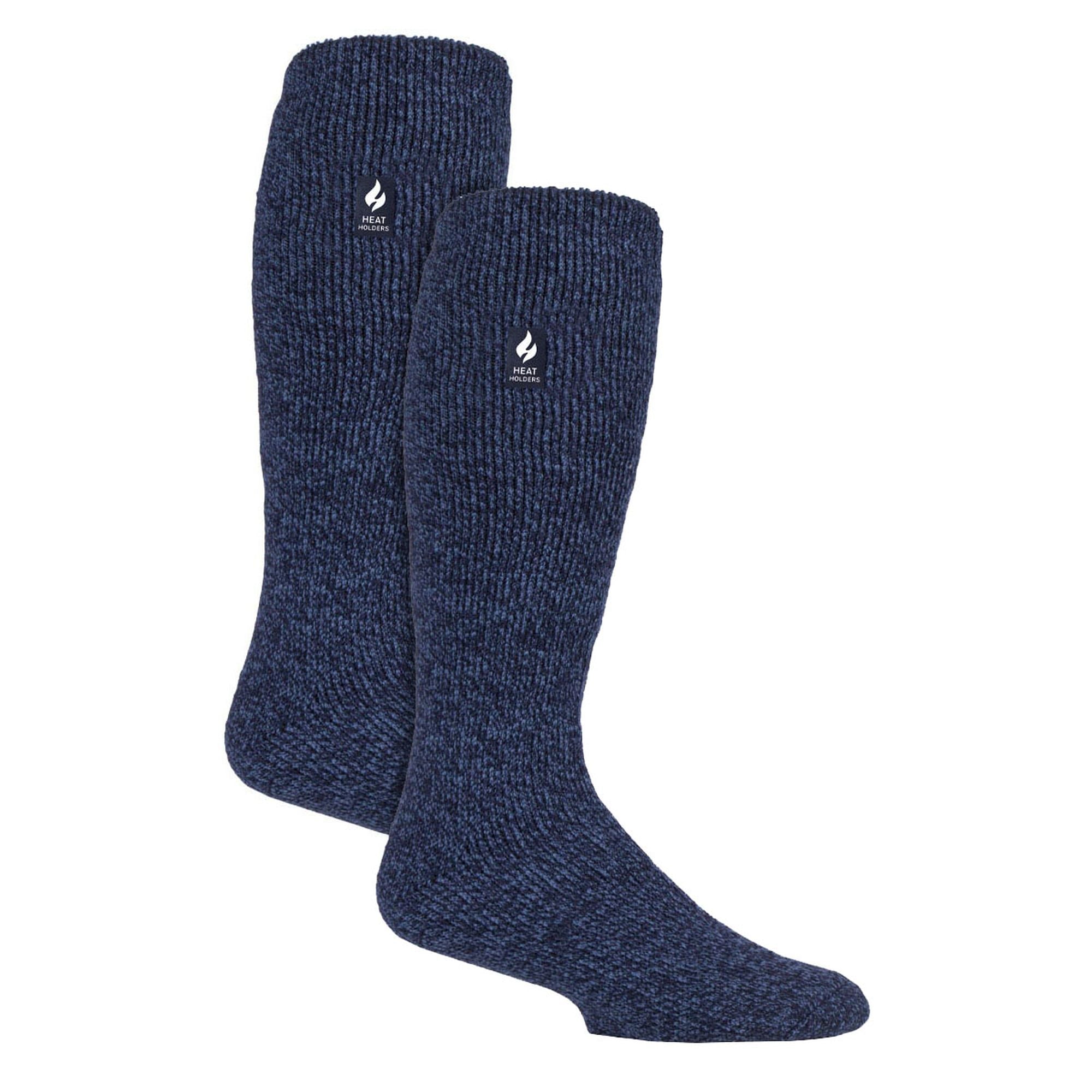 Heat Holders 2 Pack Mens Extra Long Knee High Ski Socks