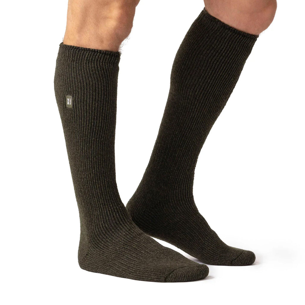Heat Holders 2 Pack Mens Extra Long Knee High Ski Socks