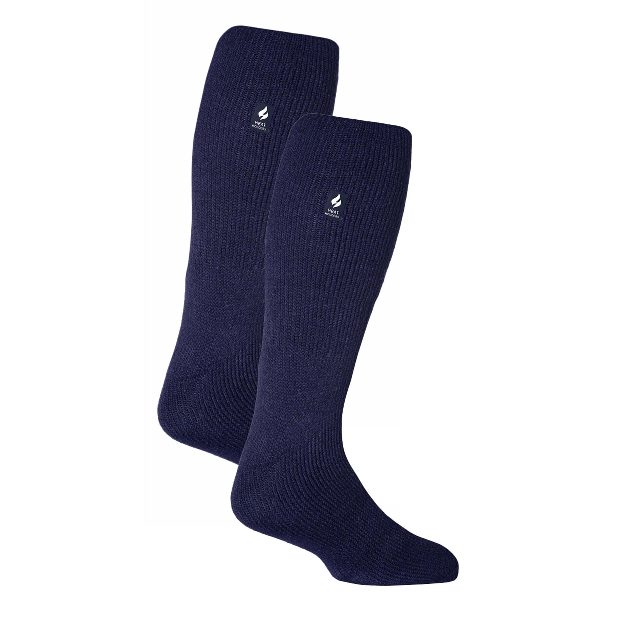 Heat Holders 2 Pack Mens Extra Long Knee High Ski Socks