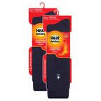 Heat Holders 2 Pack Mens Extra Long Knee High Ski Socks