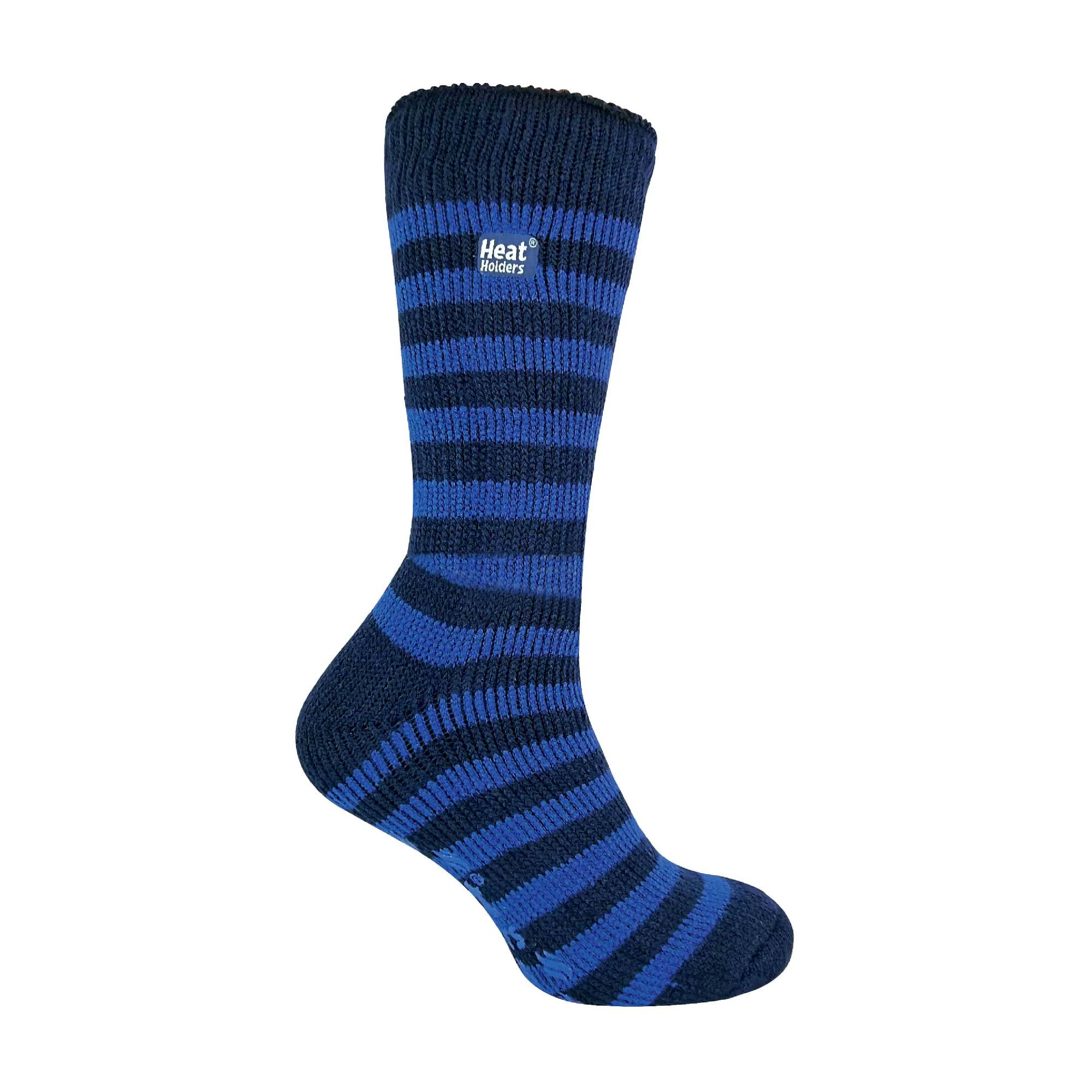 Heat Holders Mens Winter Non Slip Thermal Slipper Socks with Grips