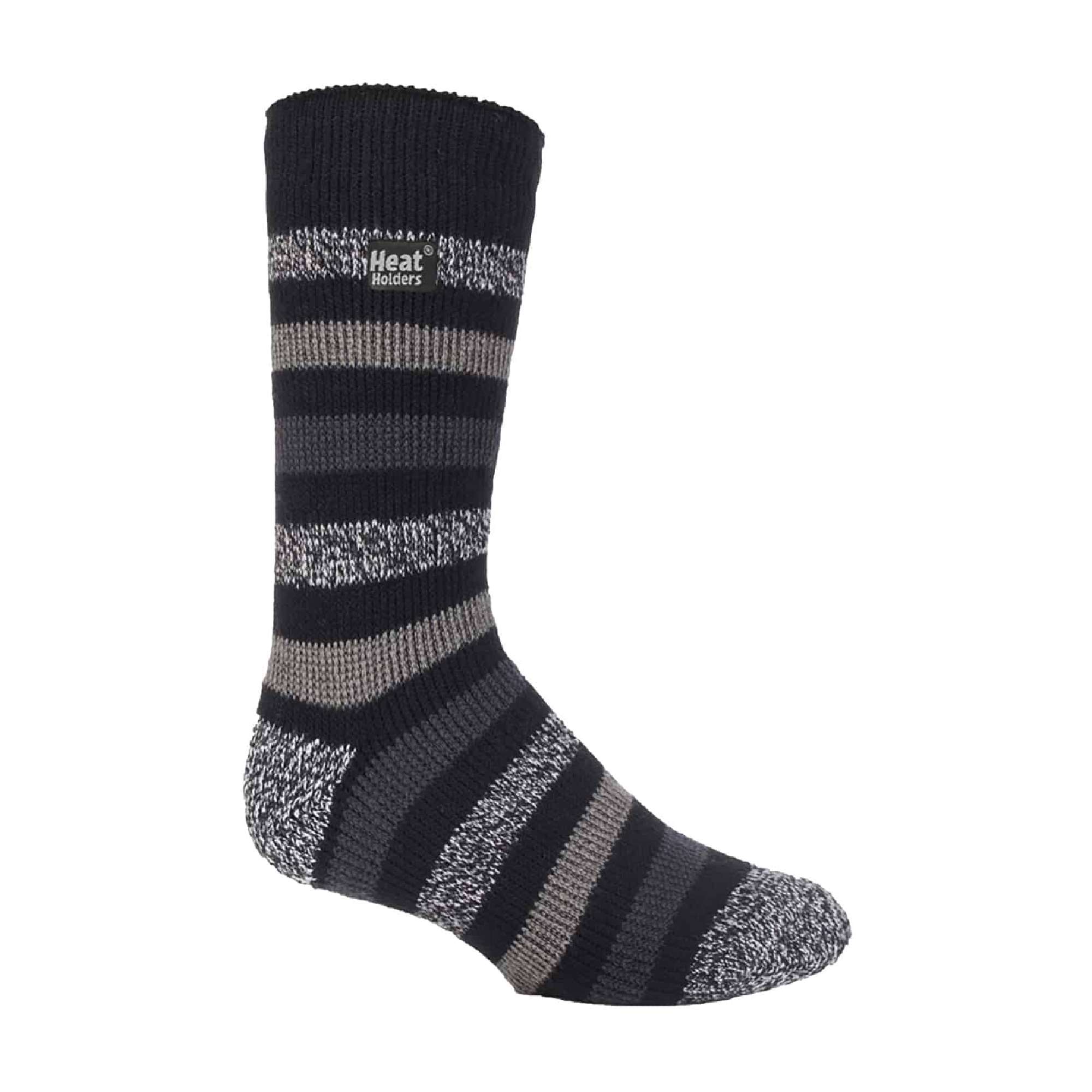 Sock Snob Mens Twist Patterned Thick Winter Warm Thermal Socks