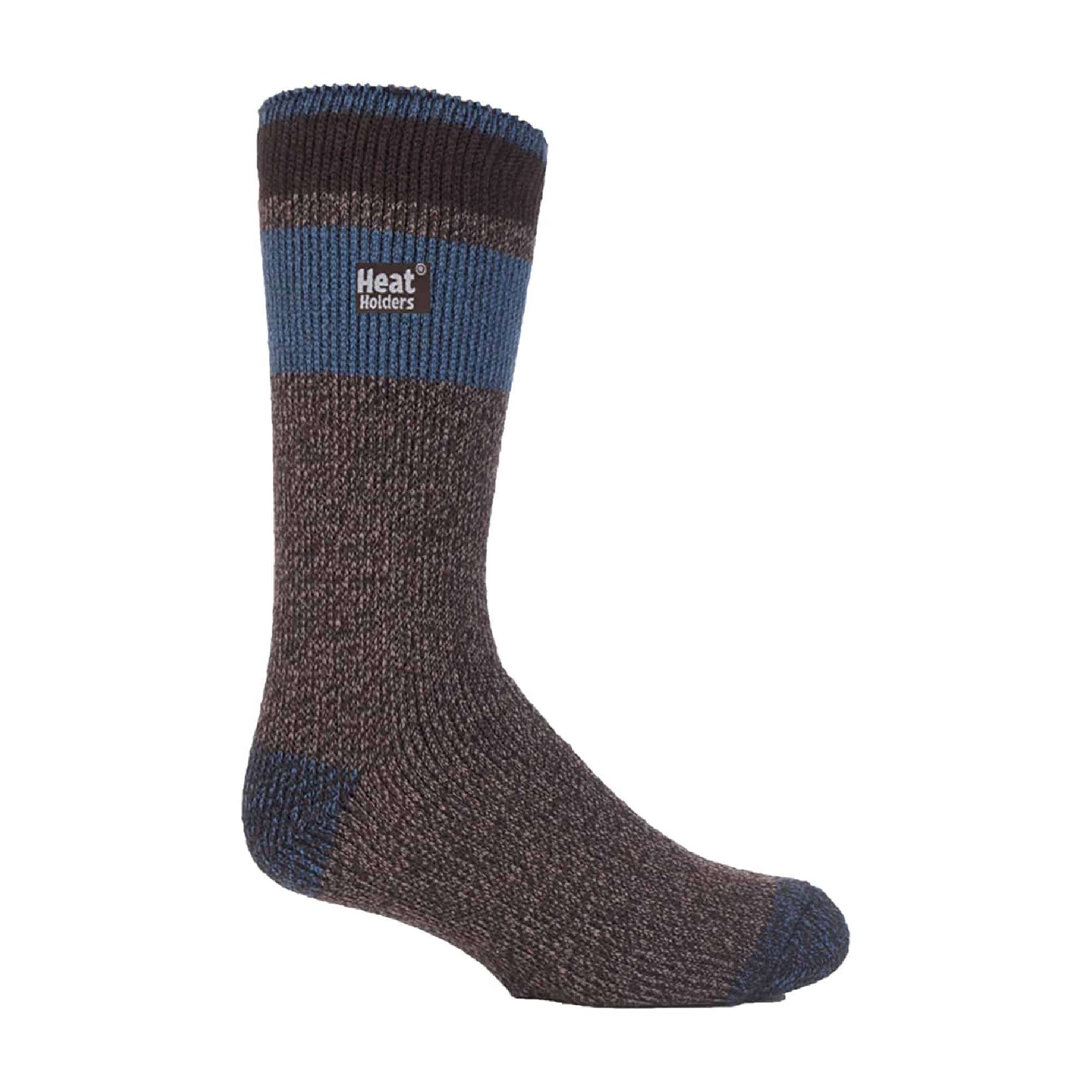 Sock Snob Mens Twist Patterned Thick Winter Warm Thermal Socks