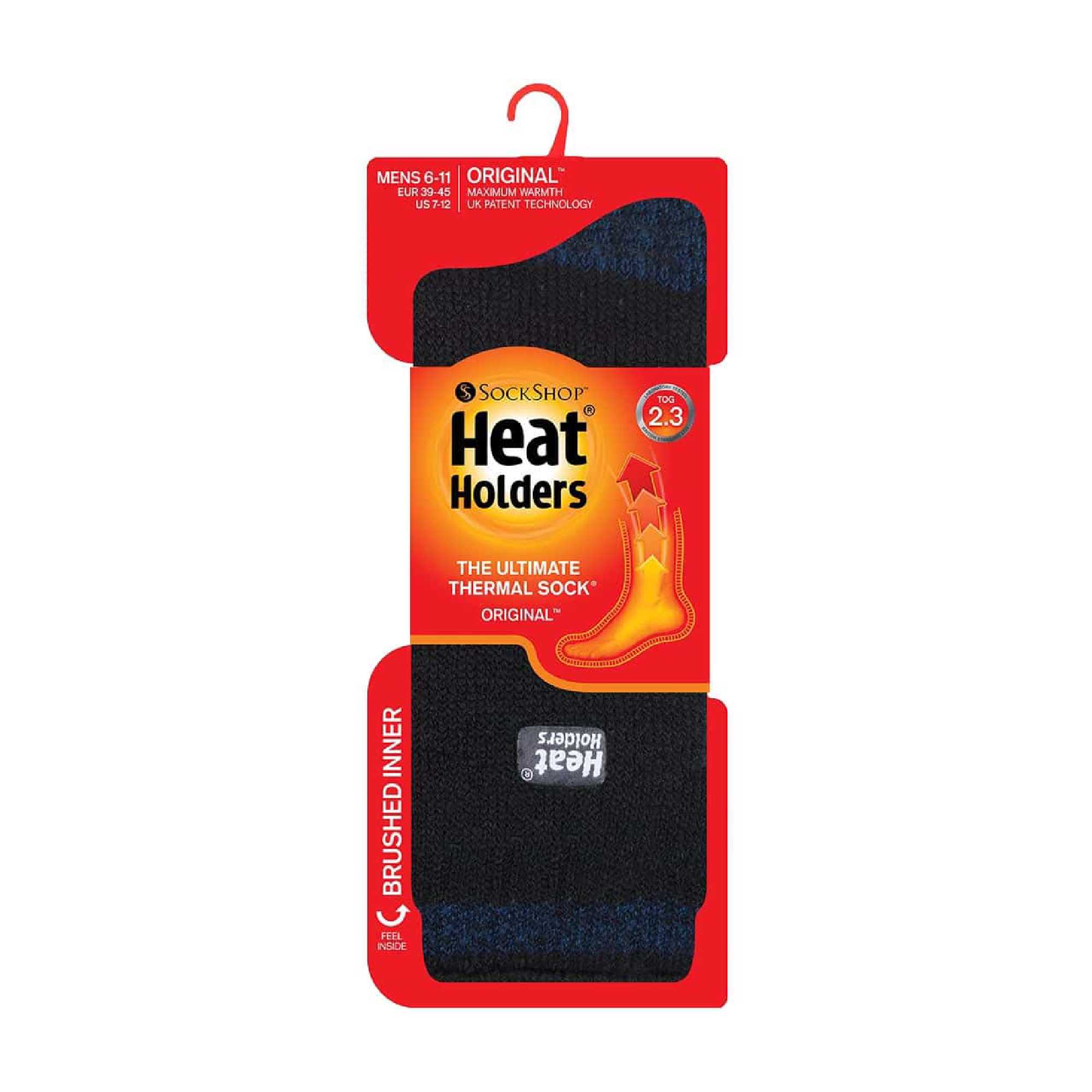 Sock Snob Mens Twist Patterned Thick Winter Warm Thermal Socks
