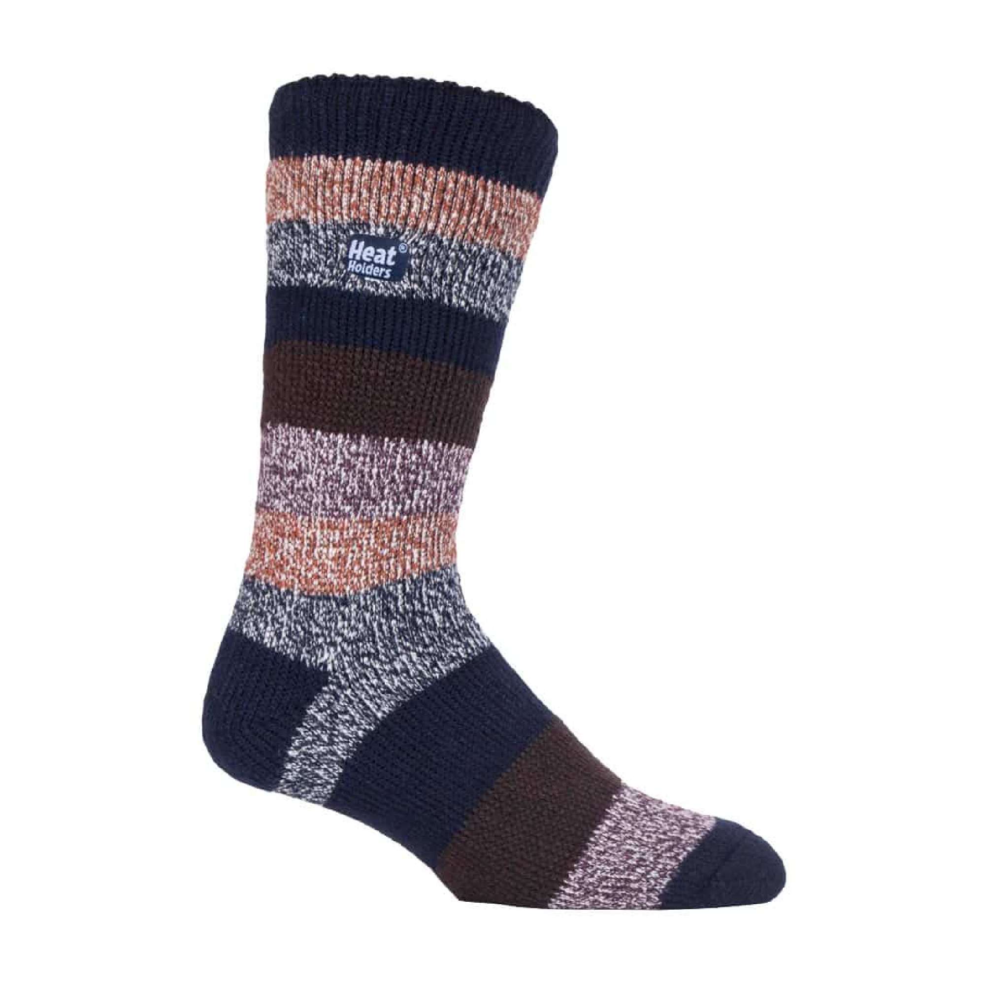 Sock Snob Mens Twist Patterned Thick Winter Warm Thermal Socks